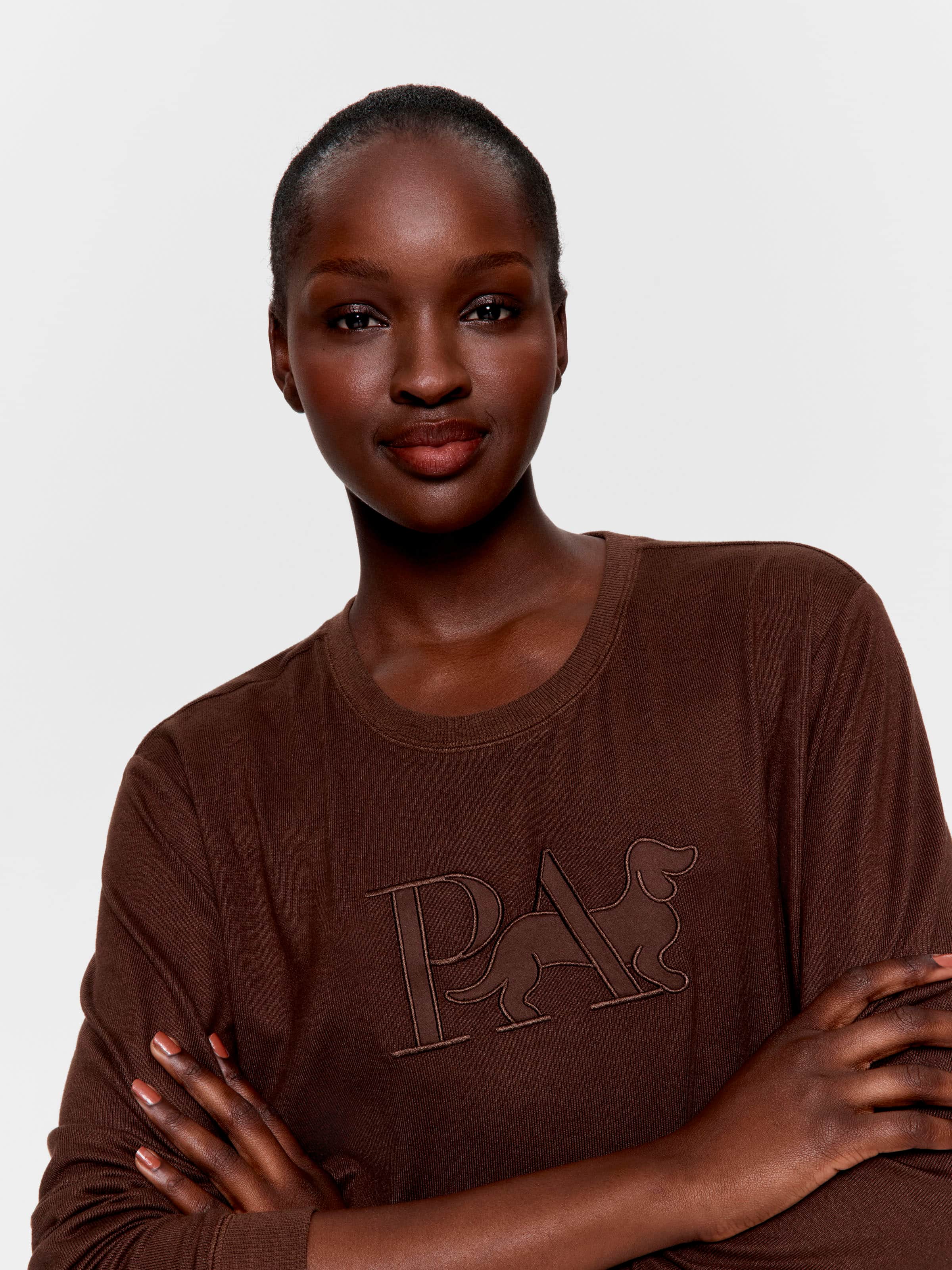 Chocolate Logo Plush Sweater