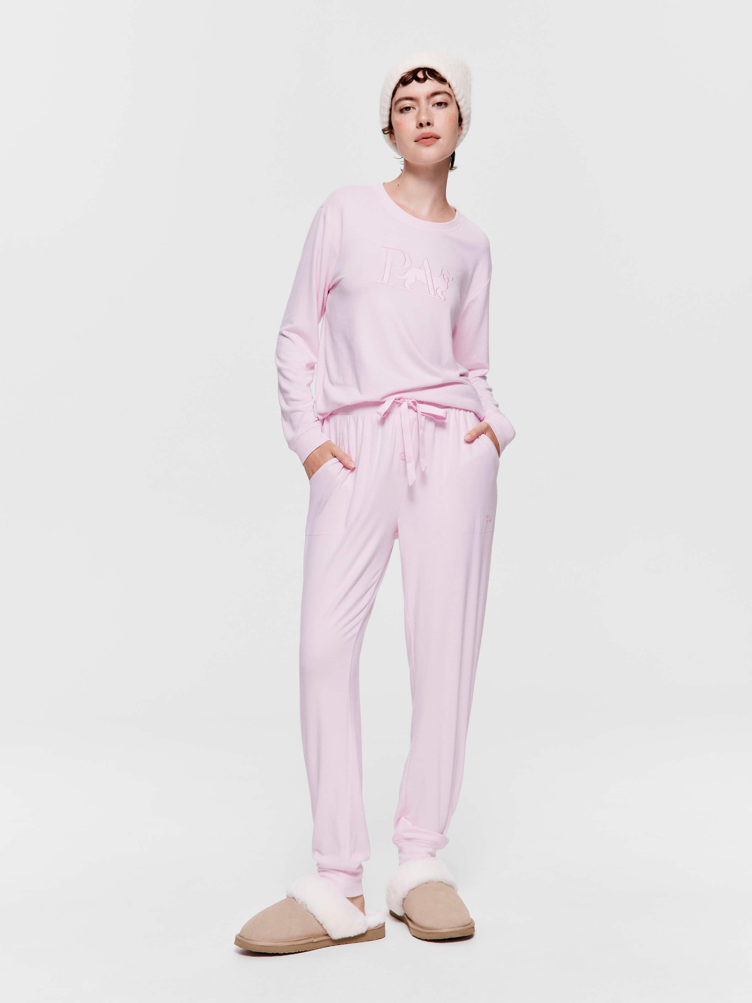 Pink Plush Easy Pj Pant