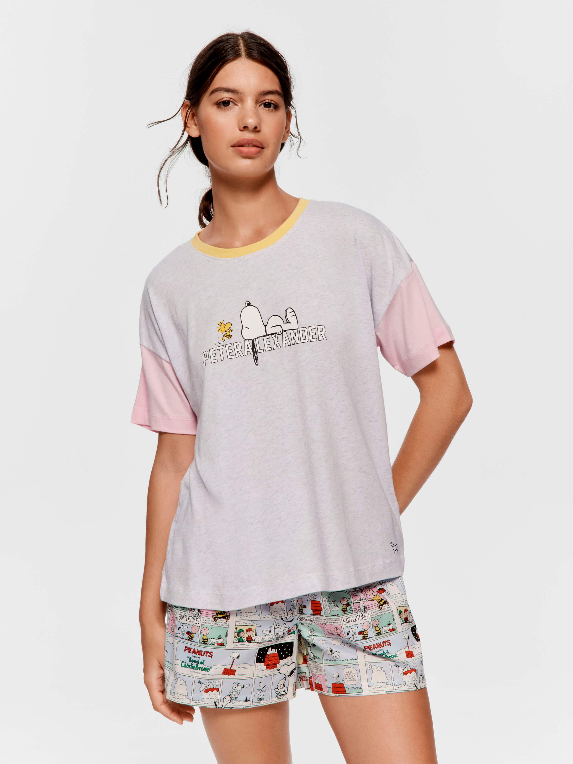Snoopy Hugs Oversized Tee