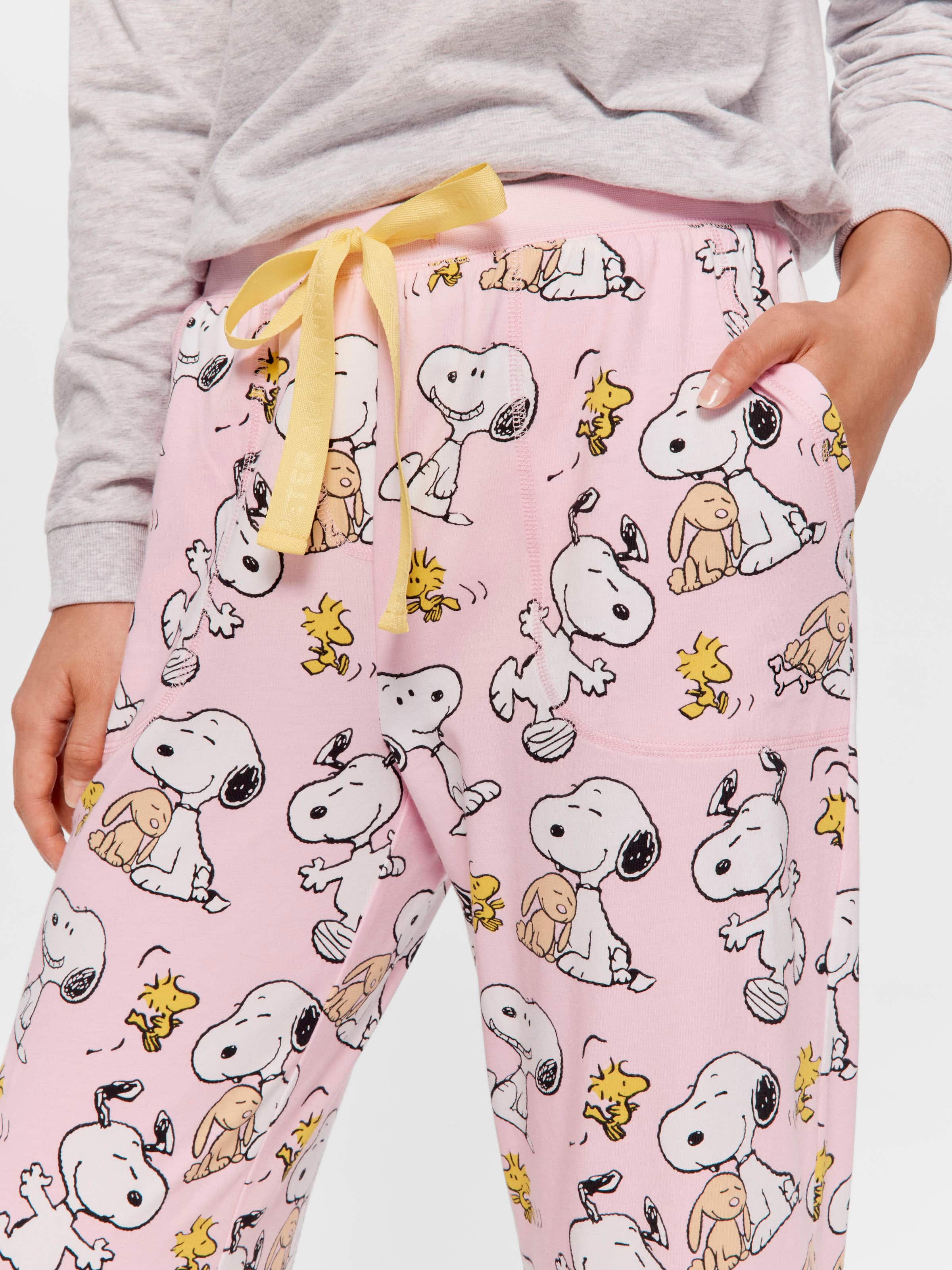 Snoopy Hugs Easy Pj Pant