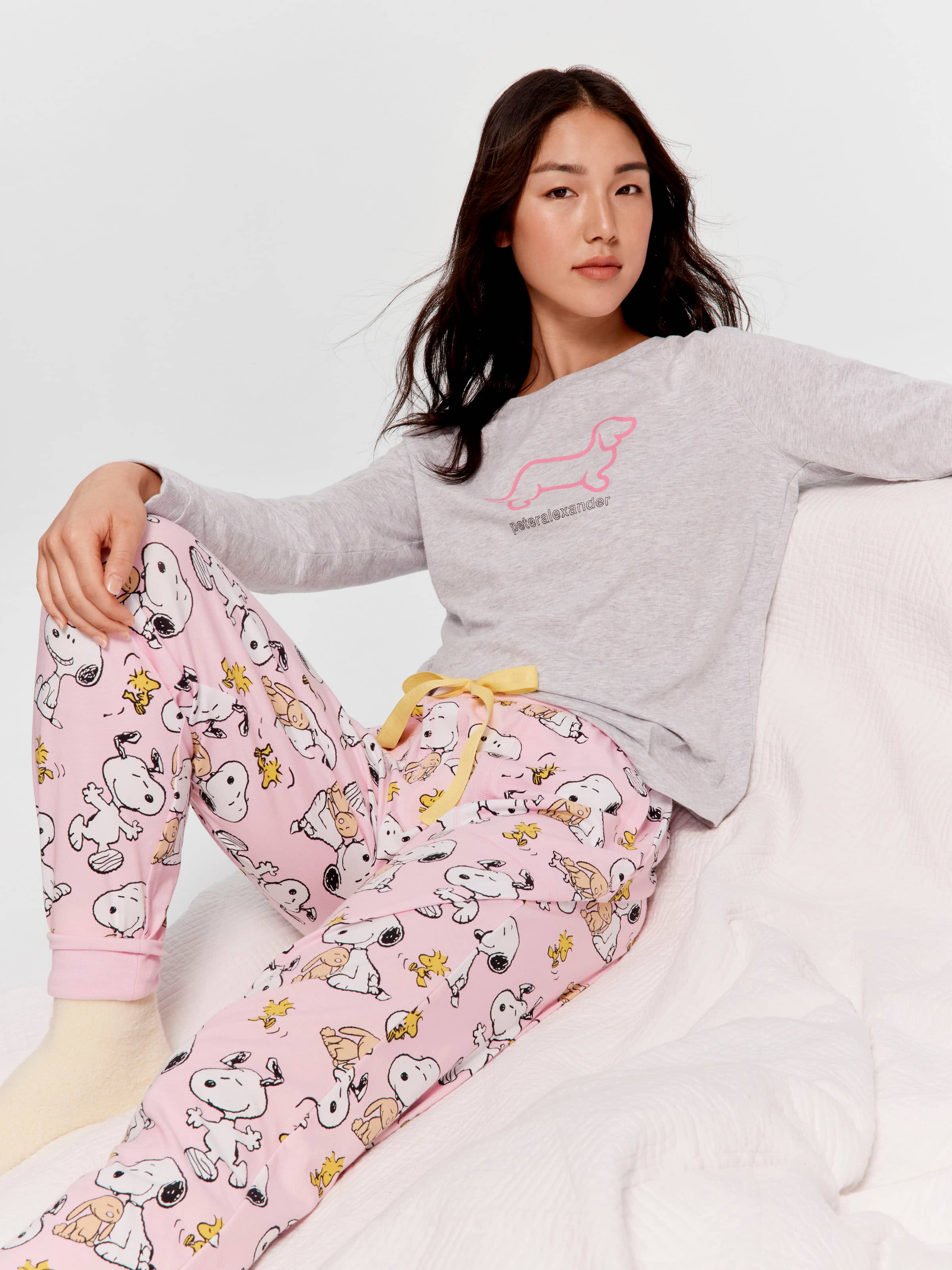 Snoopy Hugs Easy Pj Pant