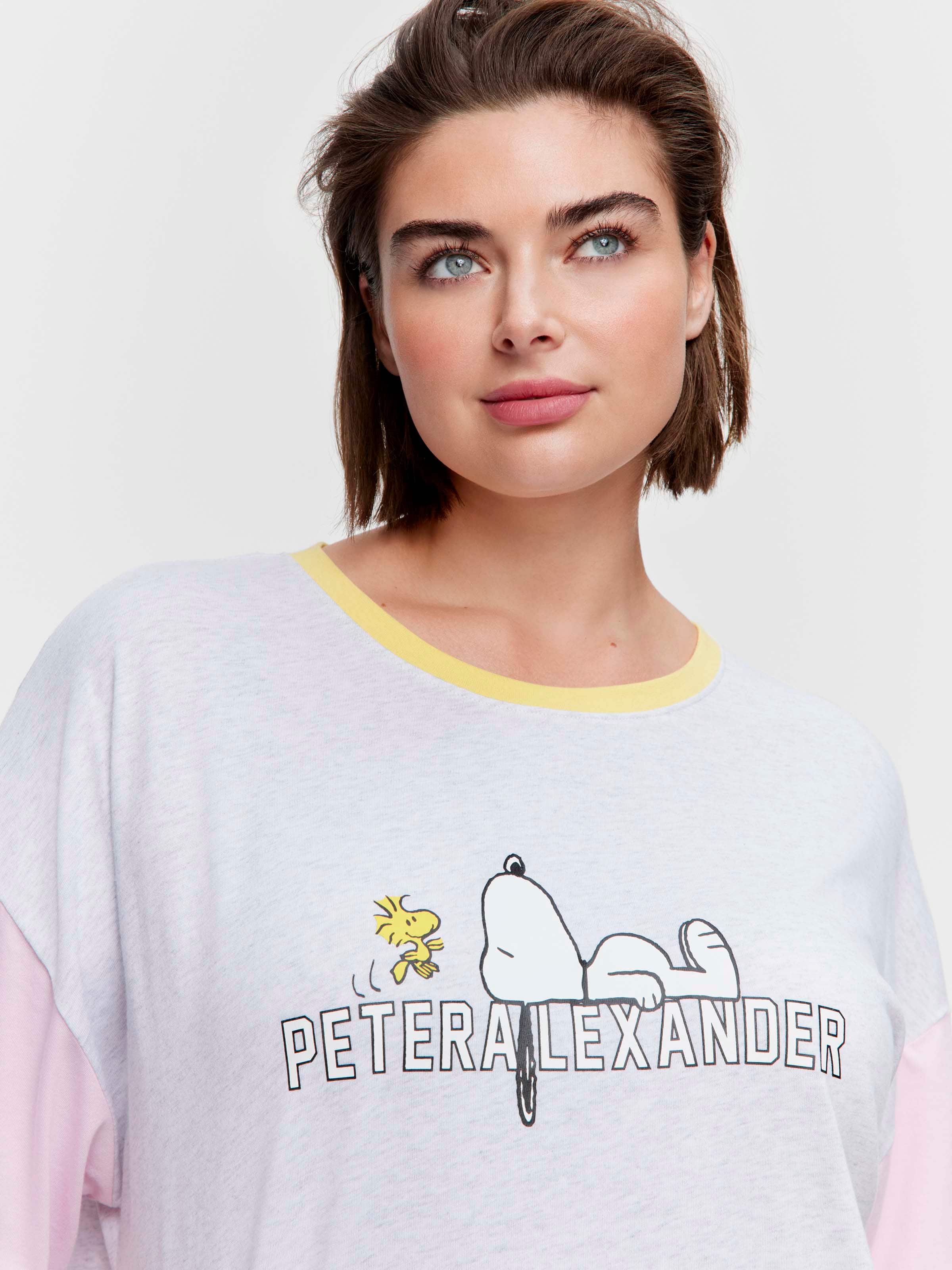 P.A. Plus Snoopy Hugs Oversized Tee