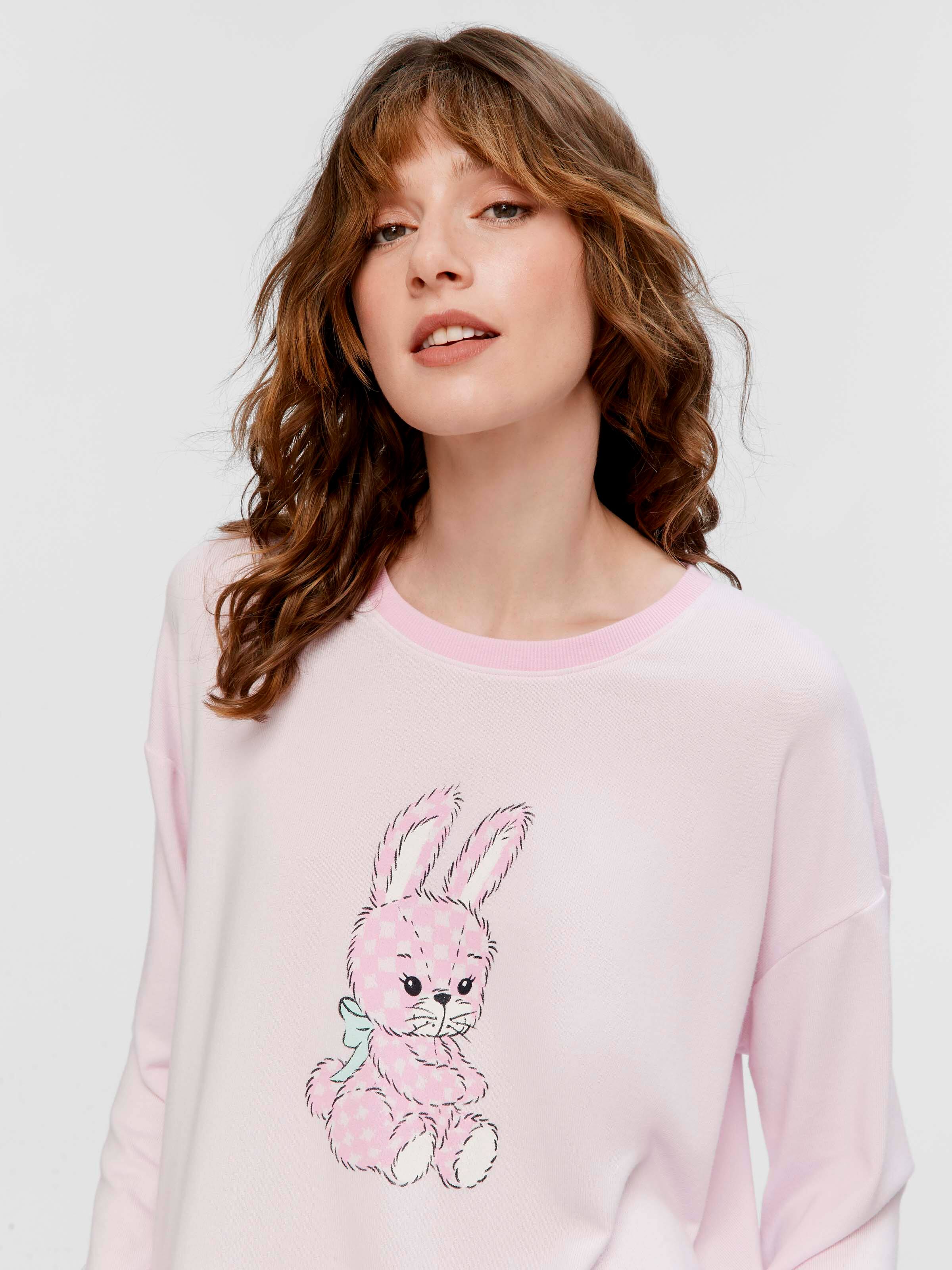 Soft Bunny Plush Sweater