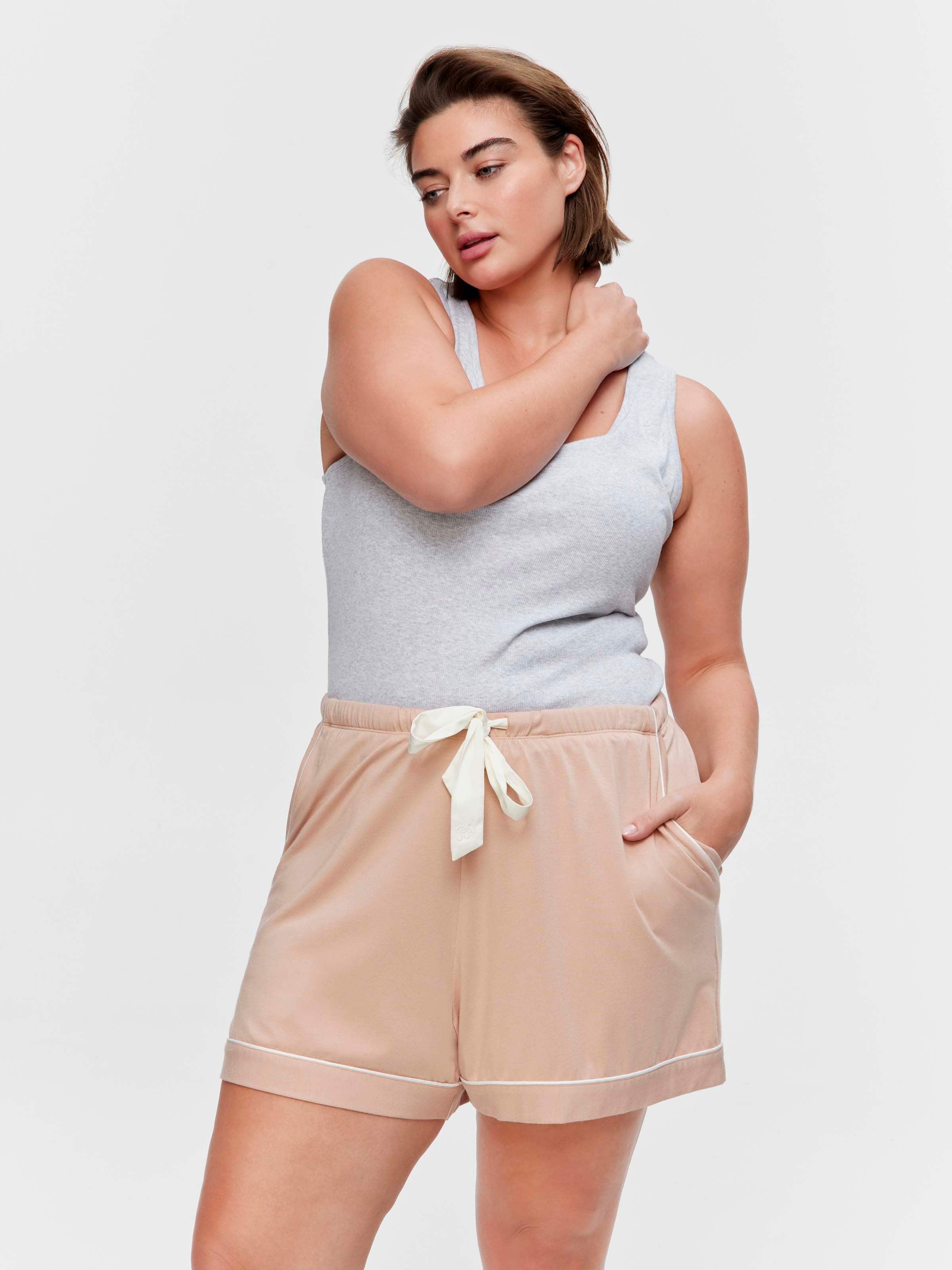 P.A. Plus Caramel Bamboo Jersey Long Short