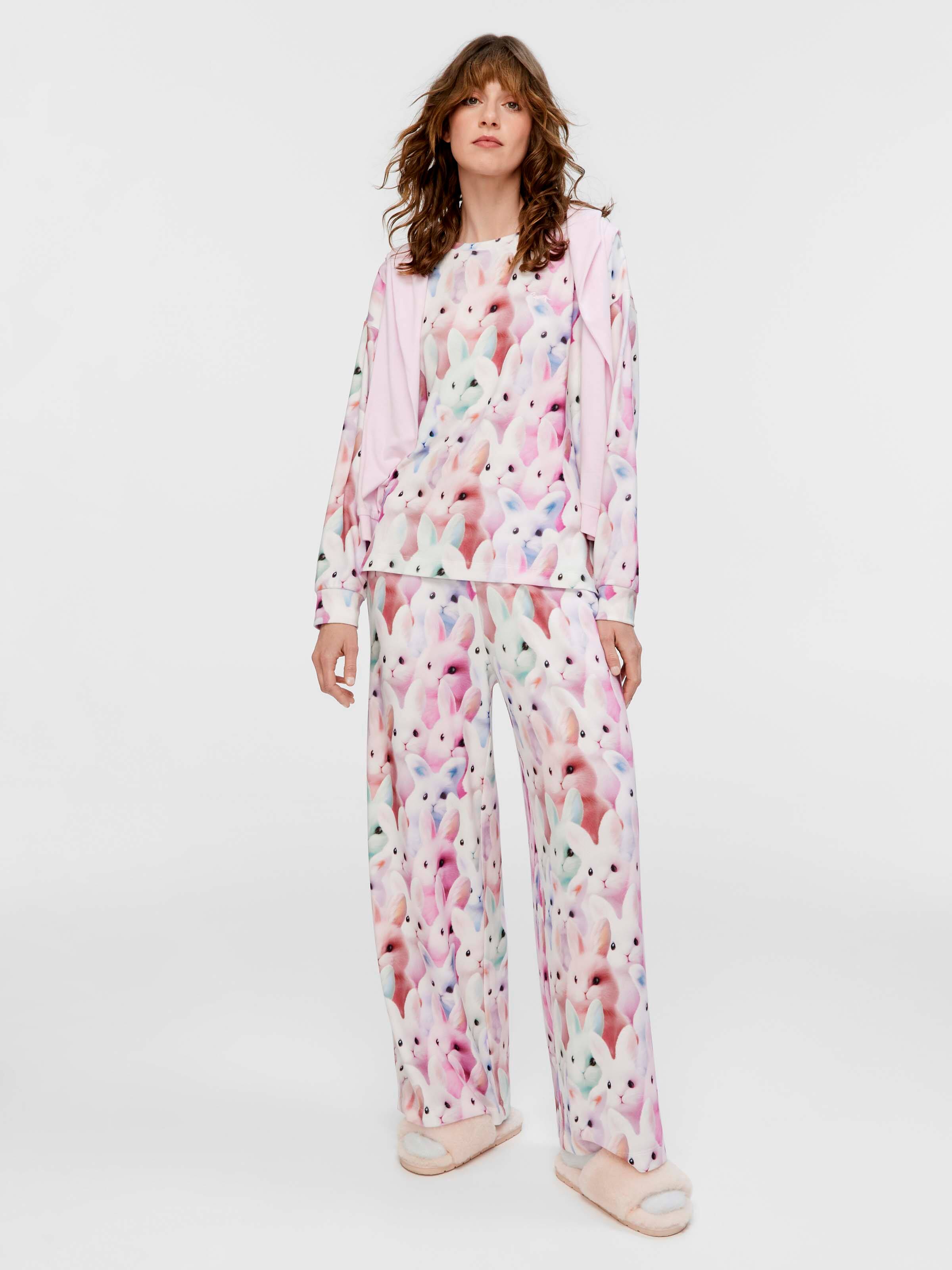 Crazy Bunny Plush Sweater