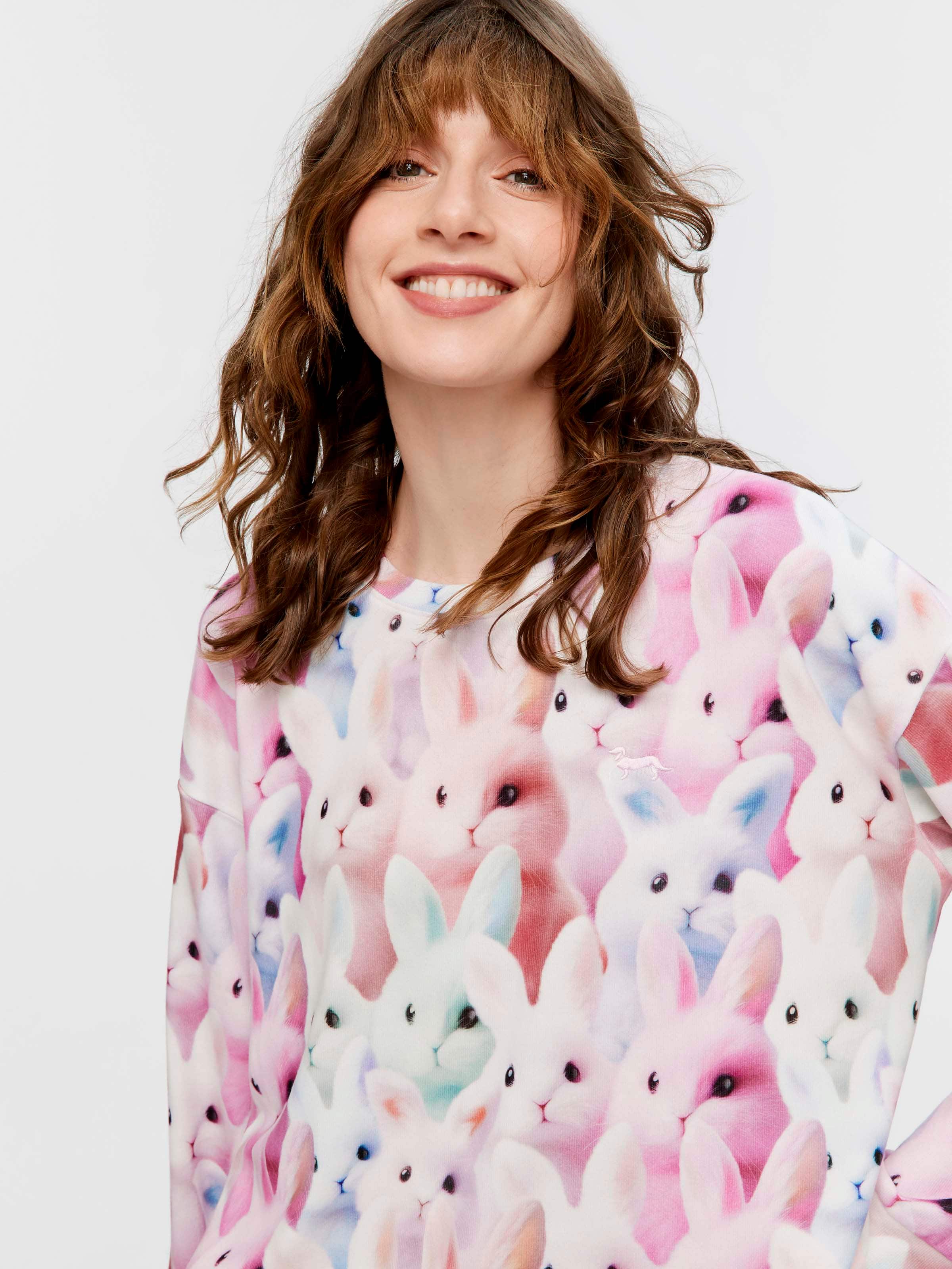 Crazy Bunny Plush Sweater