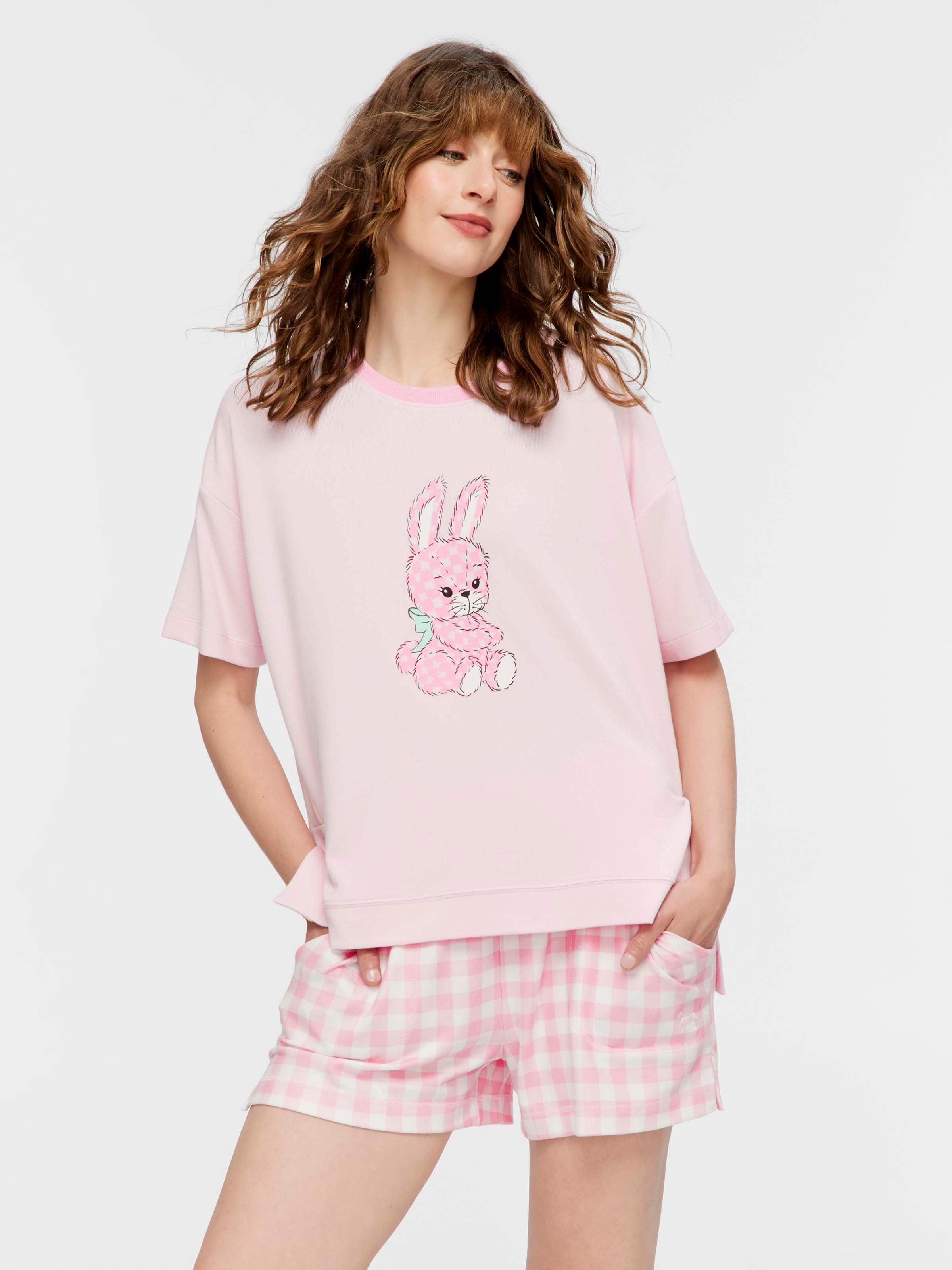Plush Soft Bunny Tee