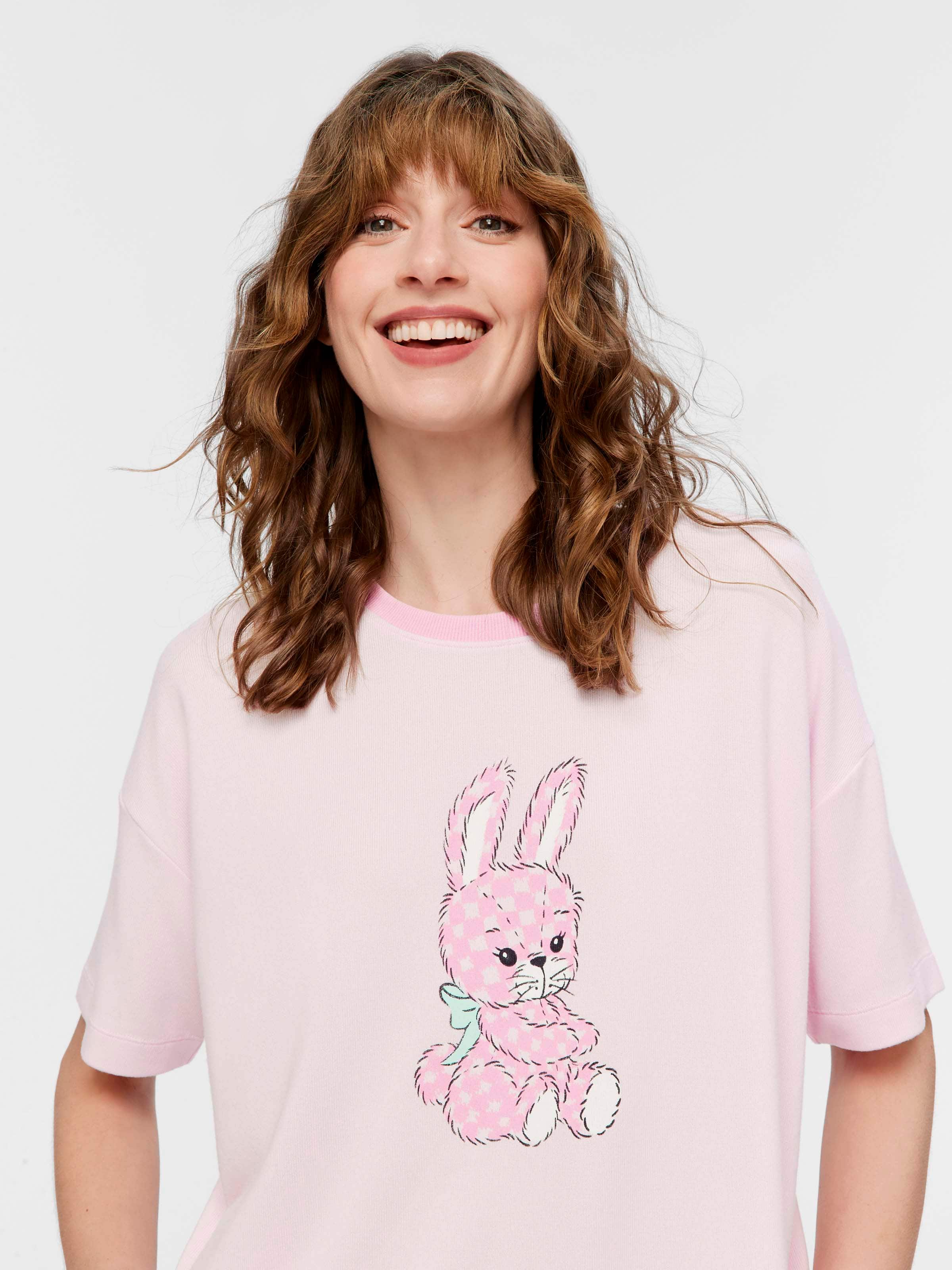 Plush Soft Bunny Tee