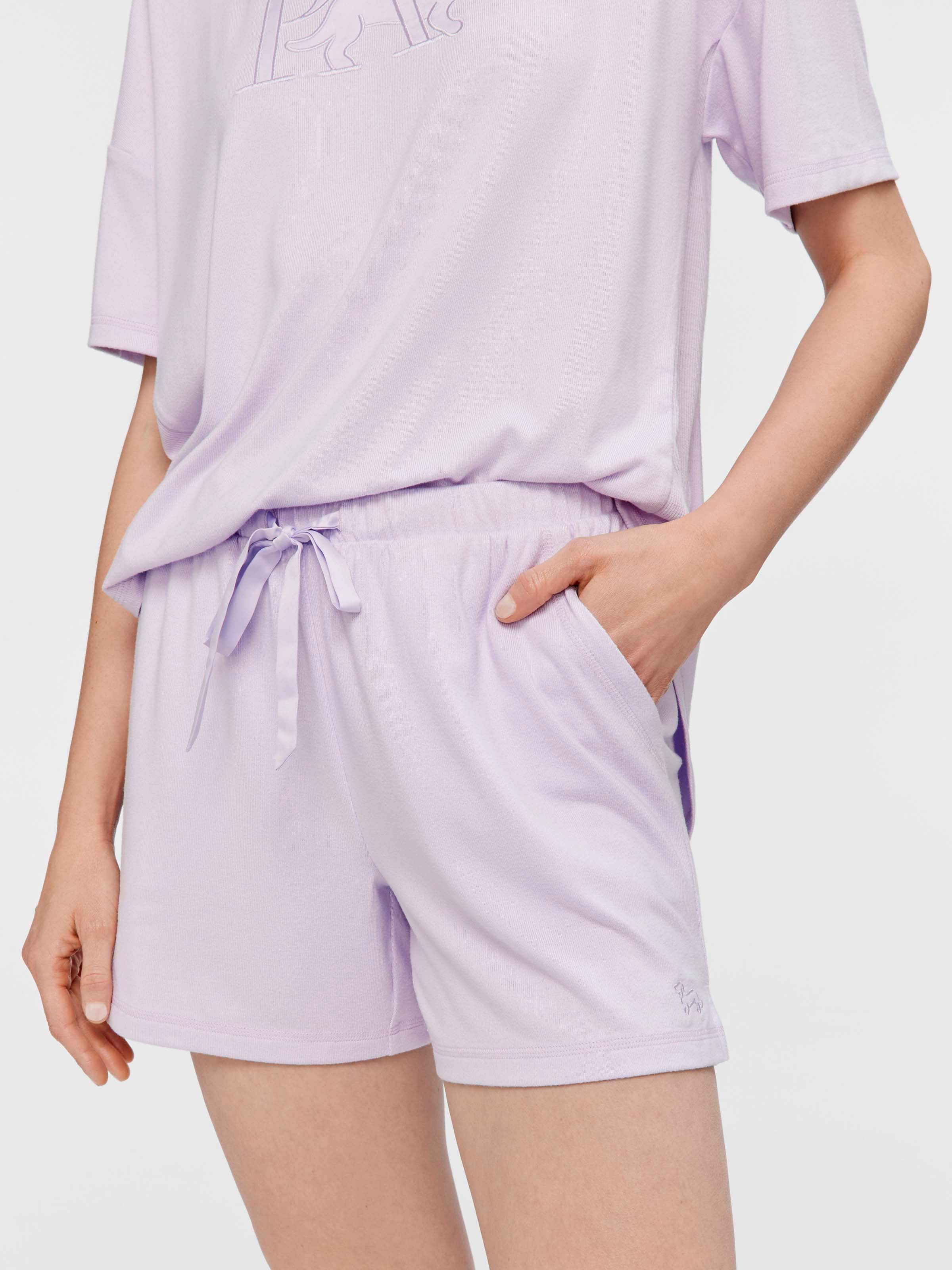 Lilac Plush Mid Short
