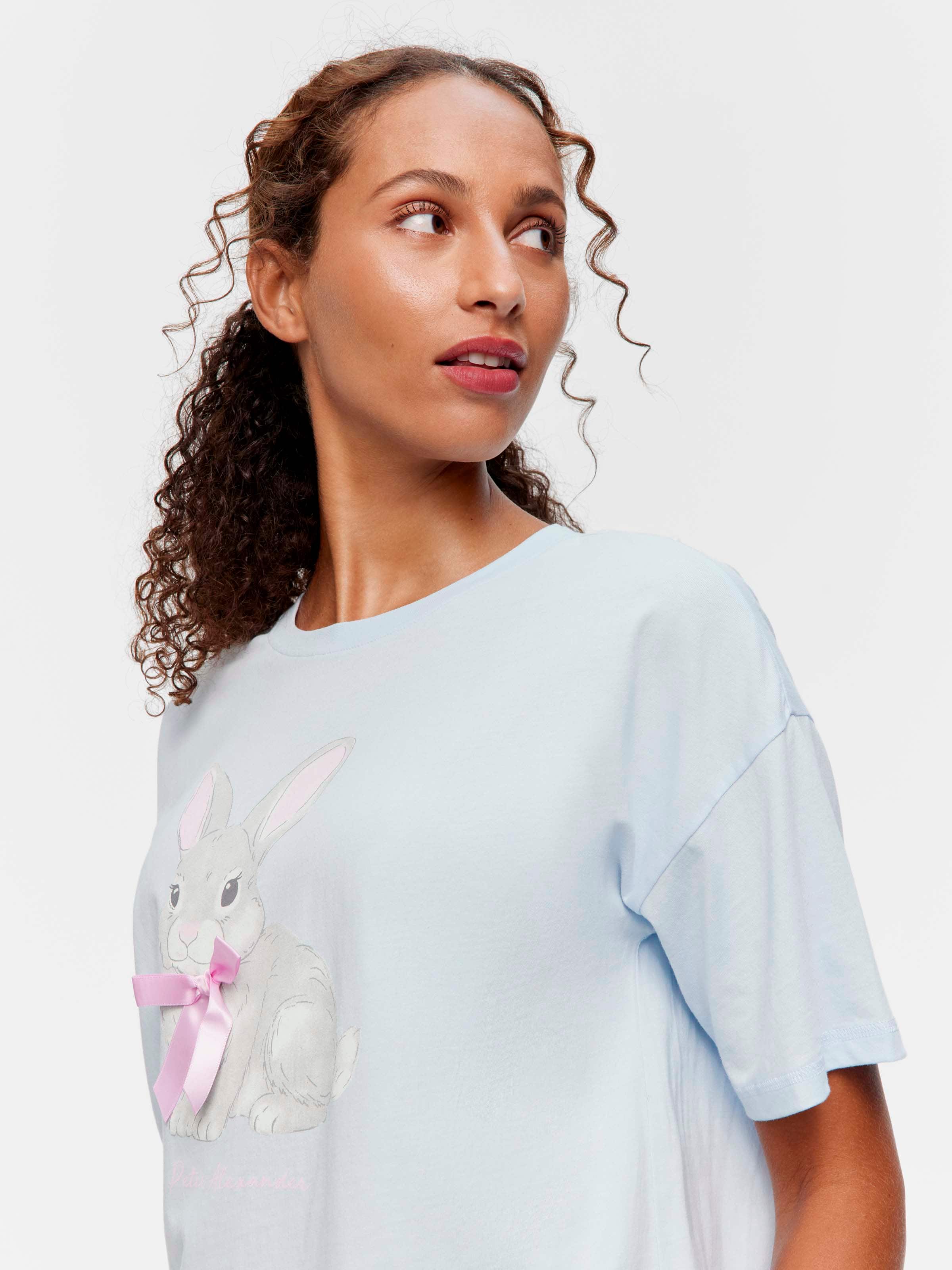 Bow Bunny 100% Cotton Oversized Tee
