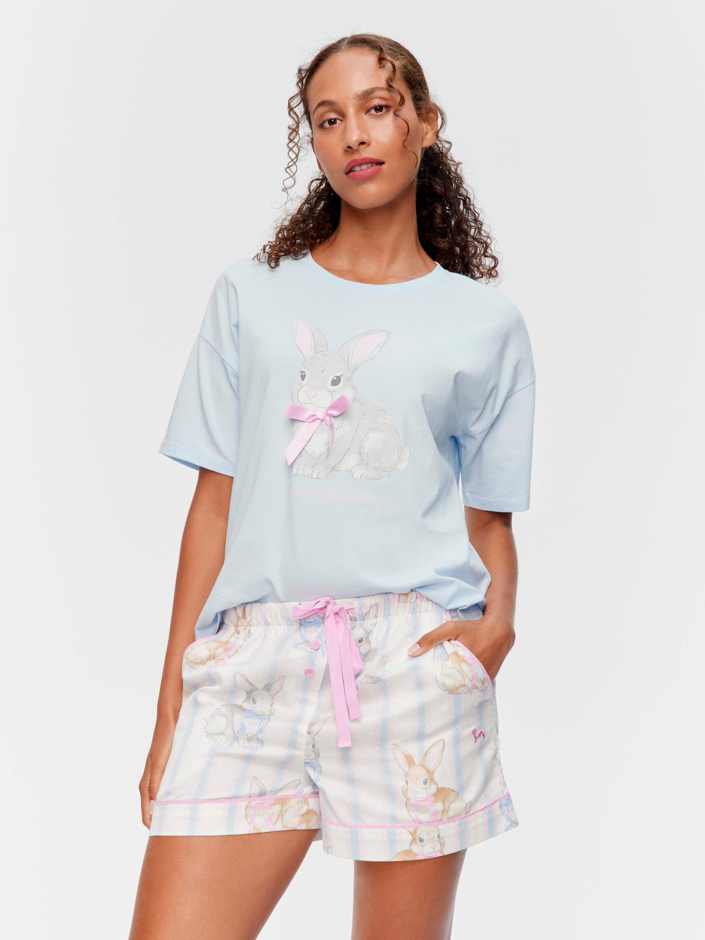 Bow Bunny 100% Cotton Mid Short