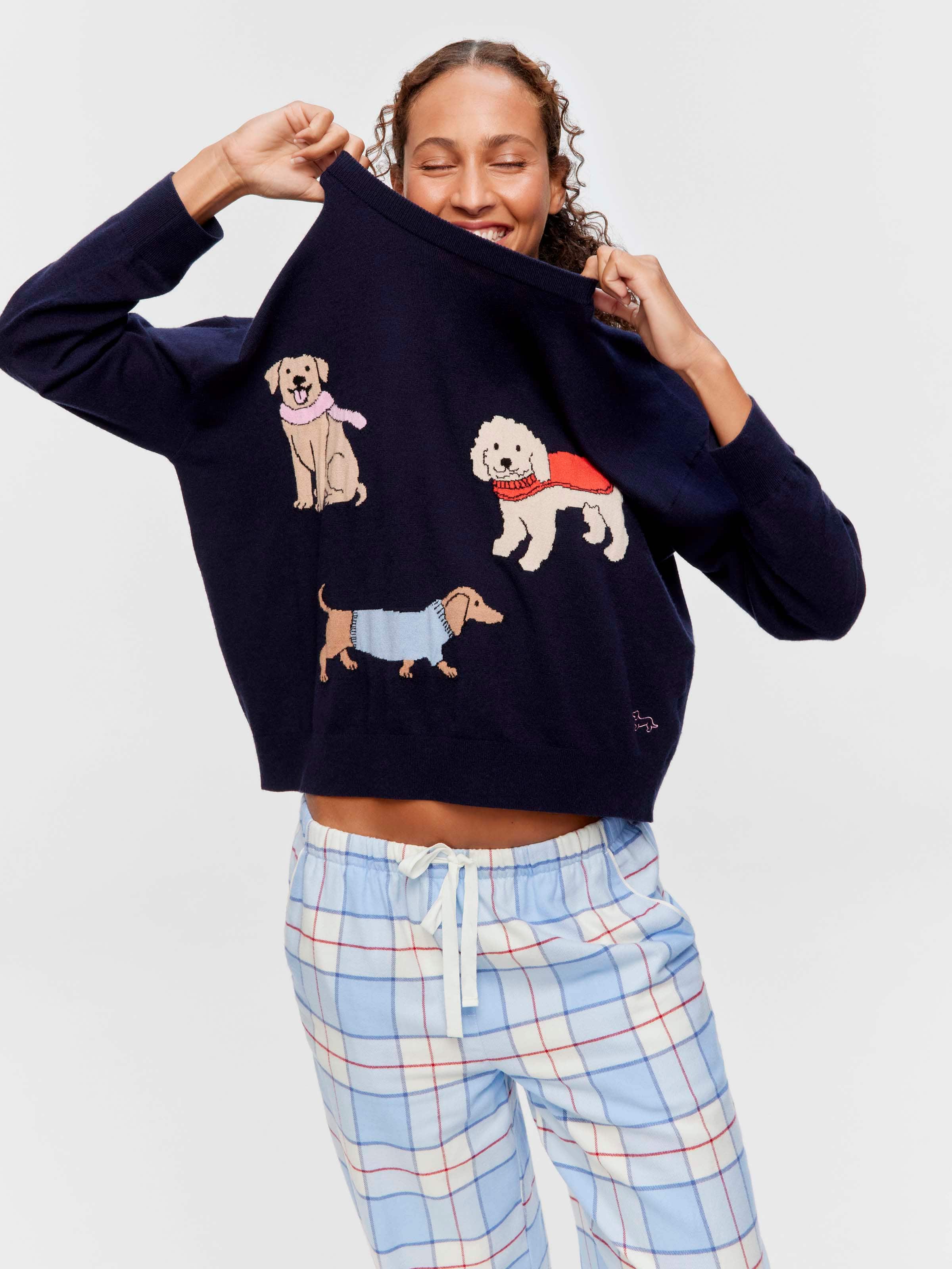 All The Dogs Knit Sweater