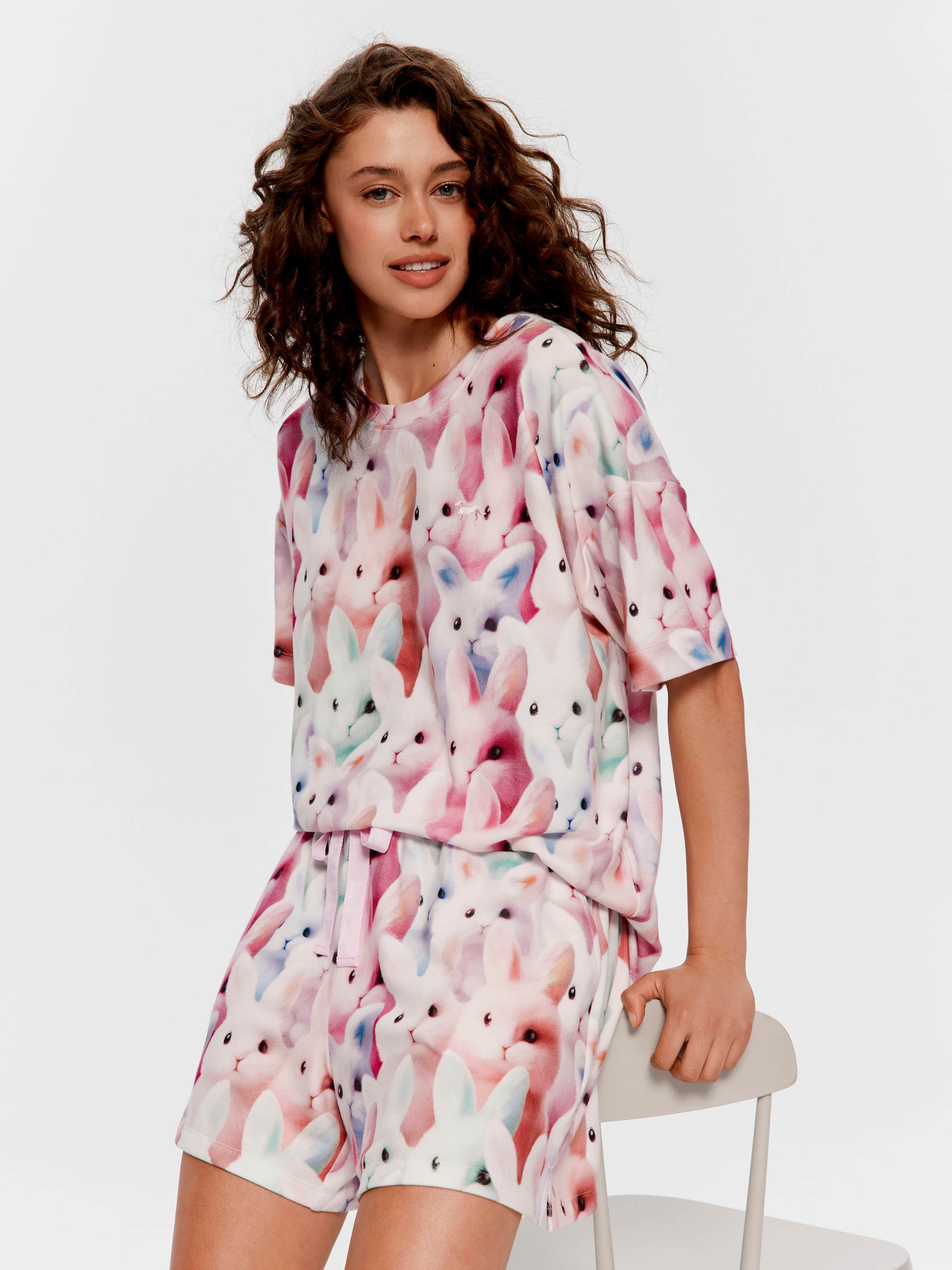 Crazy Bunny Plush Mid Short