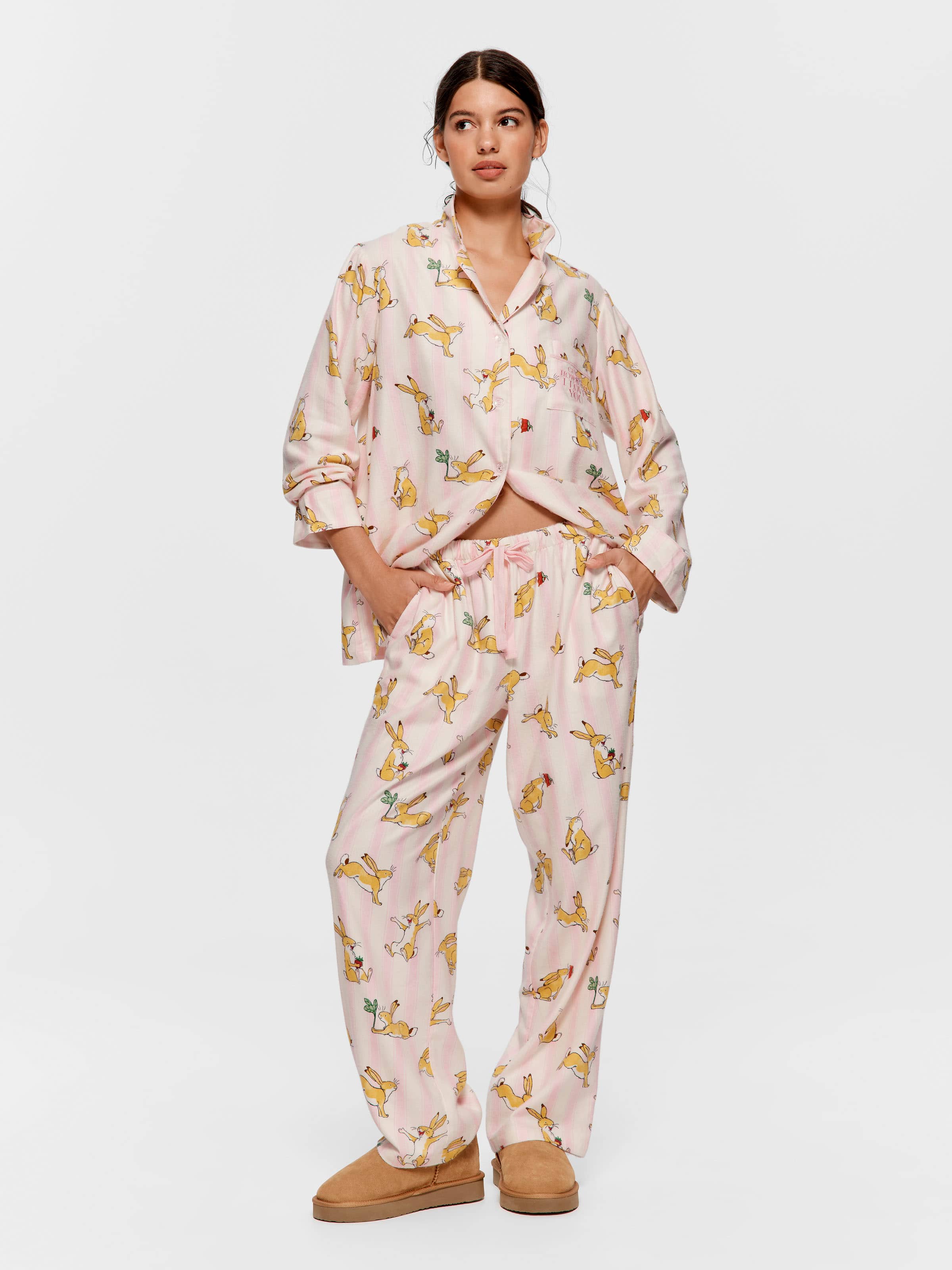 Guess How Much I Love You Bamboo Flannelette Classic Pj Set