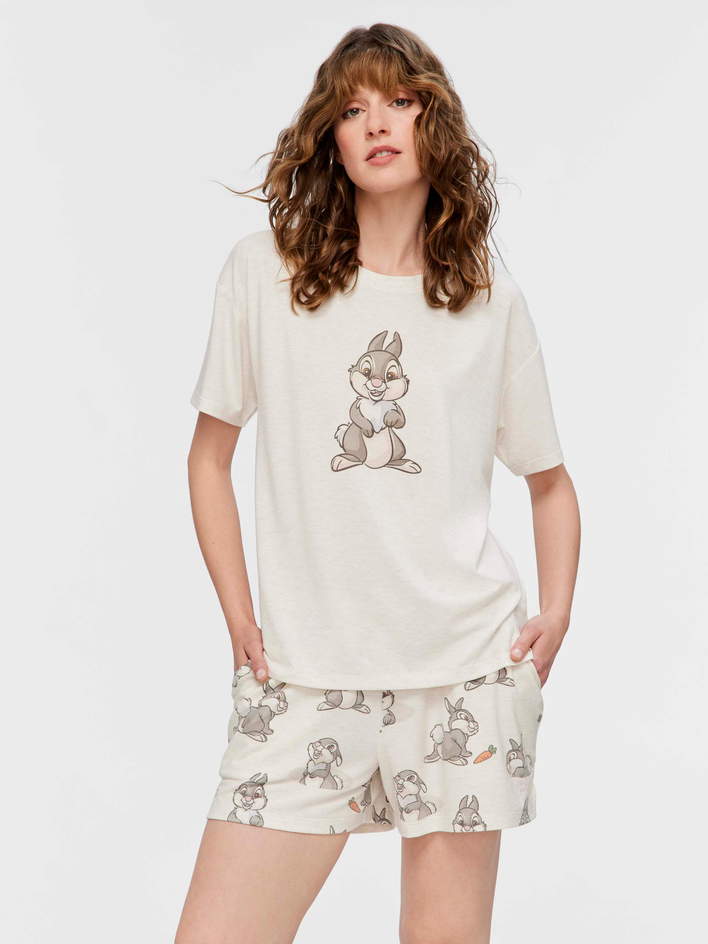 Thumper Brushed Fleece Oversized Tee