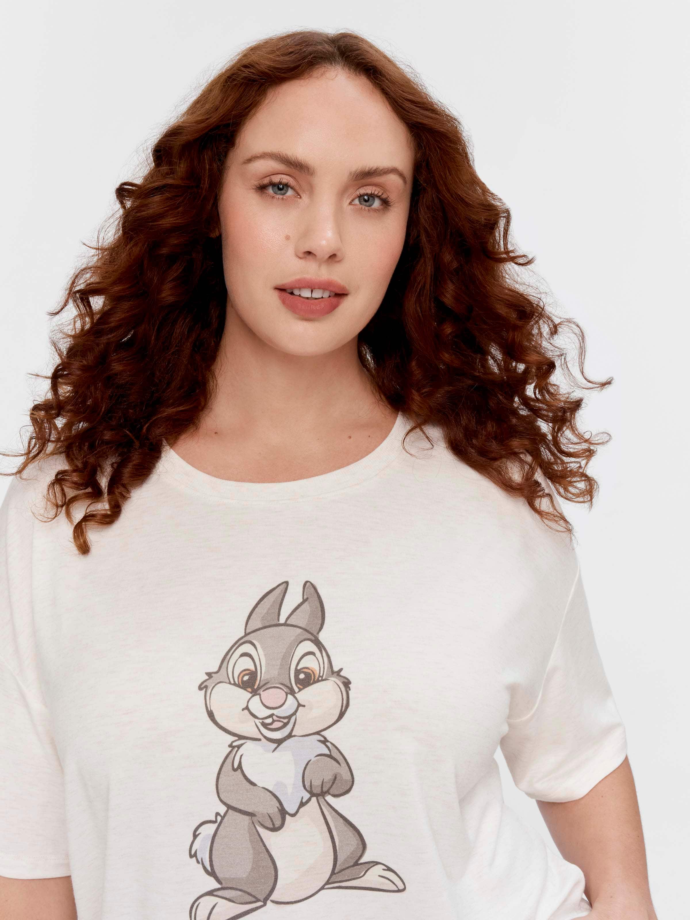 P.A. Plus Thumper Brushed Fleece Oversized Tee