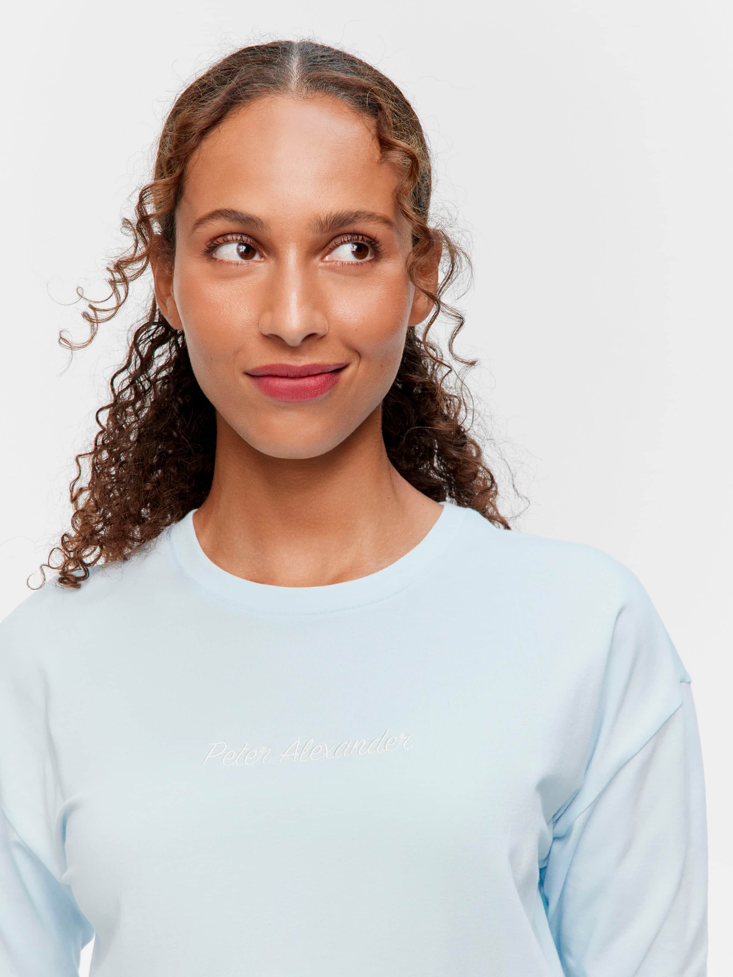 Blue Branded Sweater