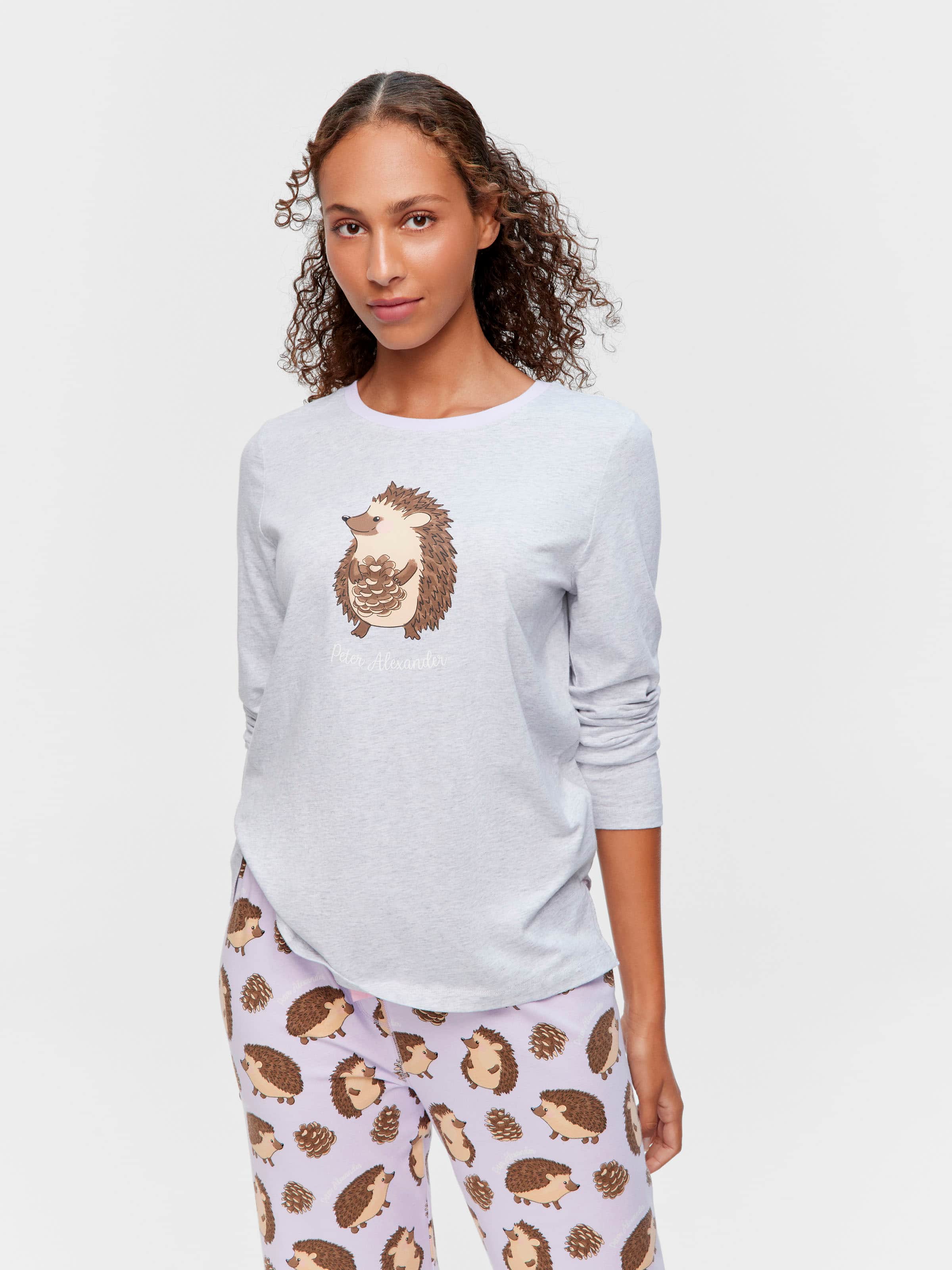 Hedgehog 100% Cotton Long Sleeve Top