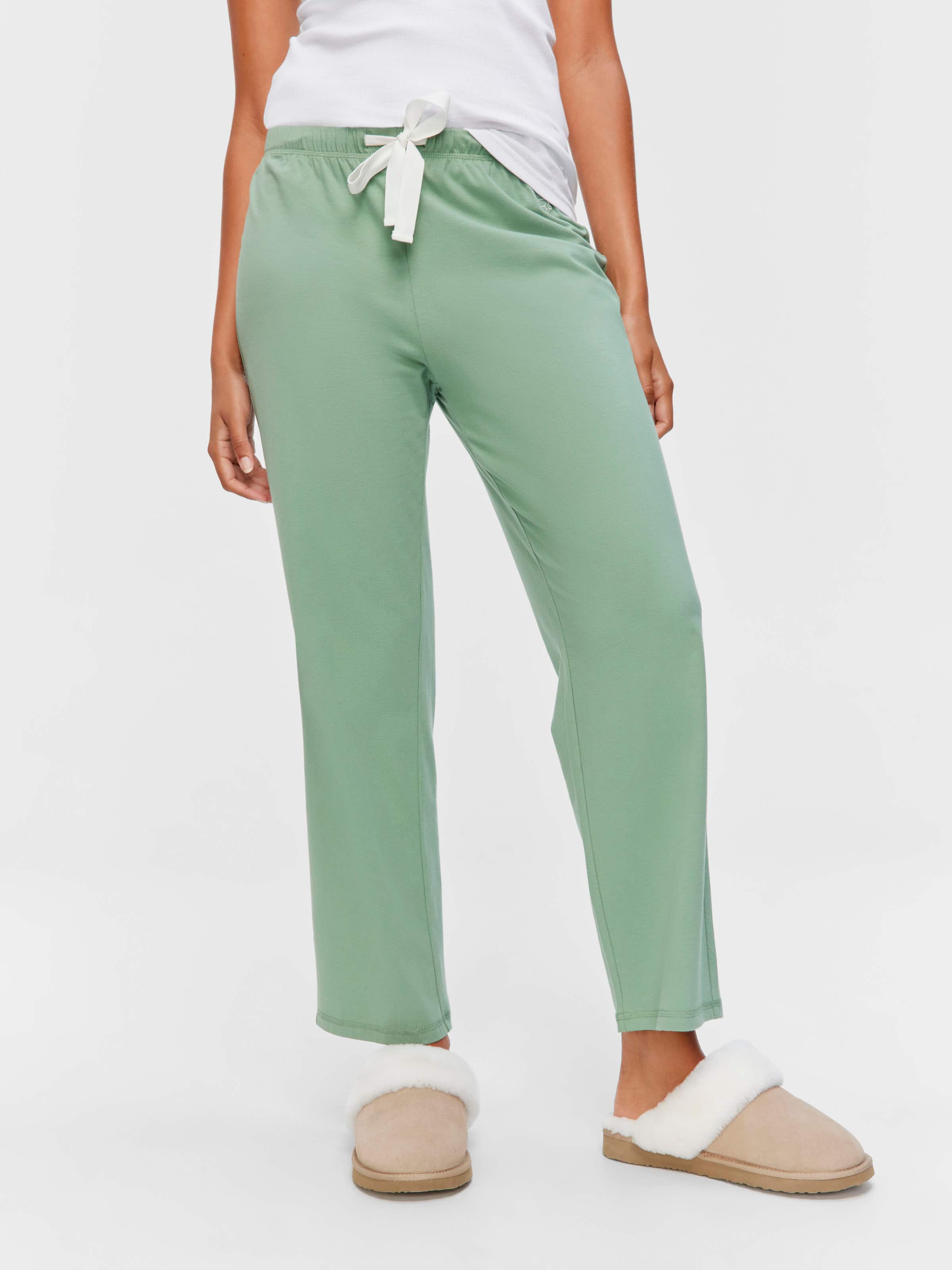 Khaki Tapered Pj Pant