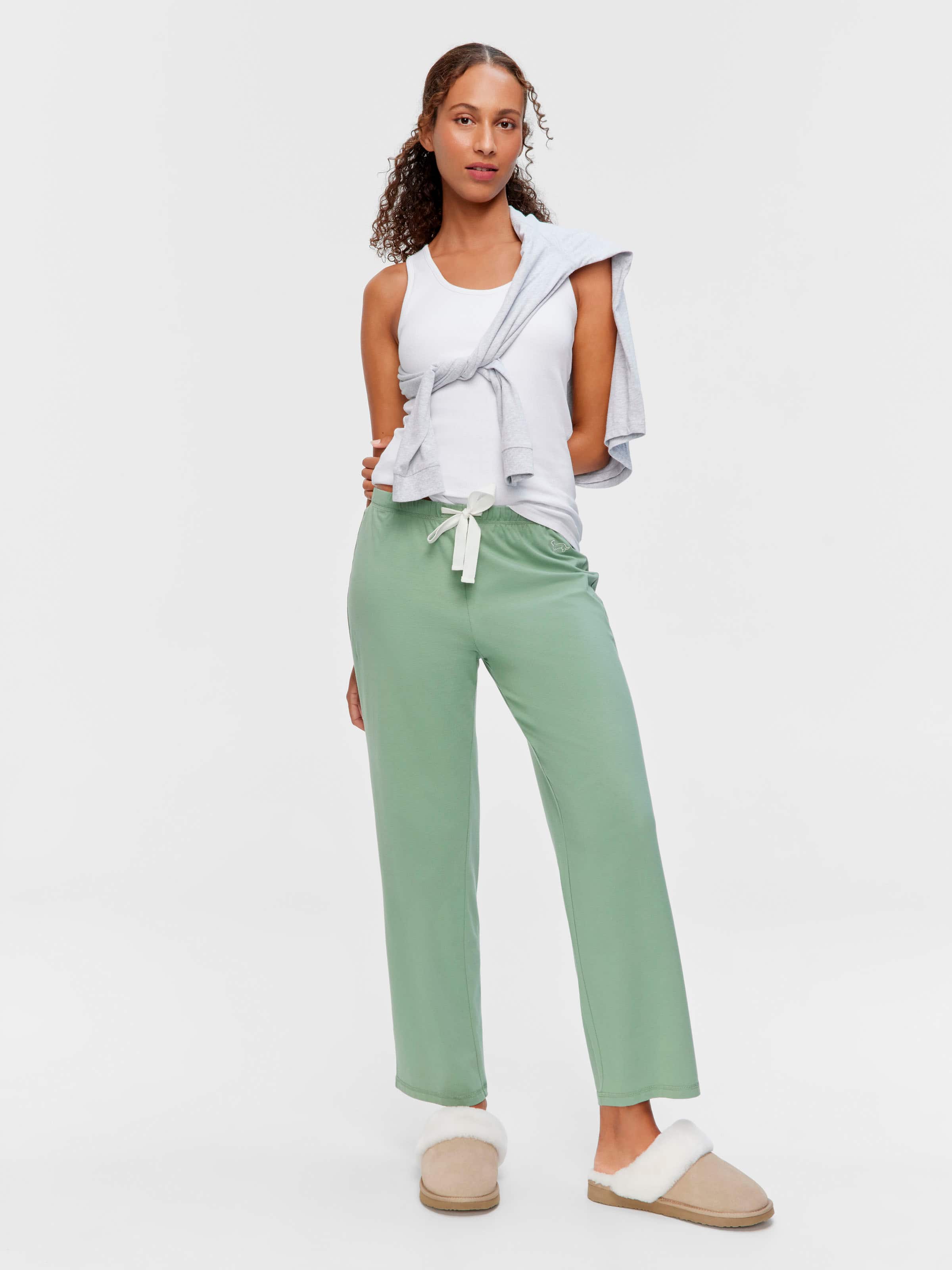 Khaki Tapered Pj Pant