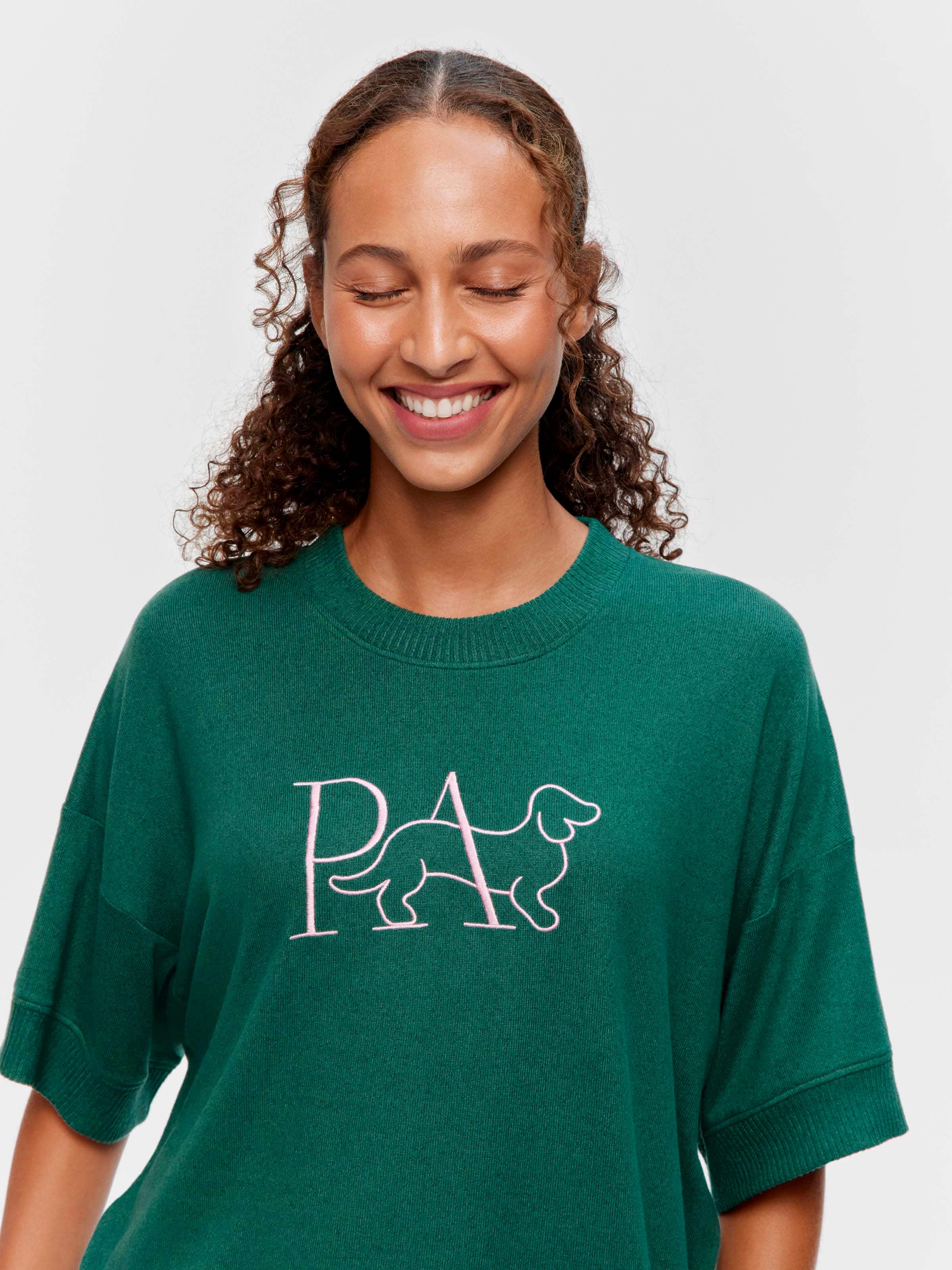 Forest Logo Plush Oversized Tee