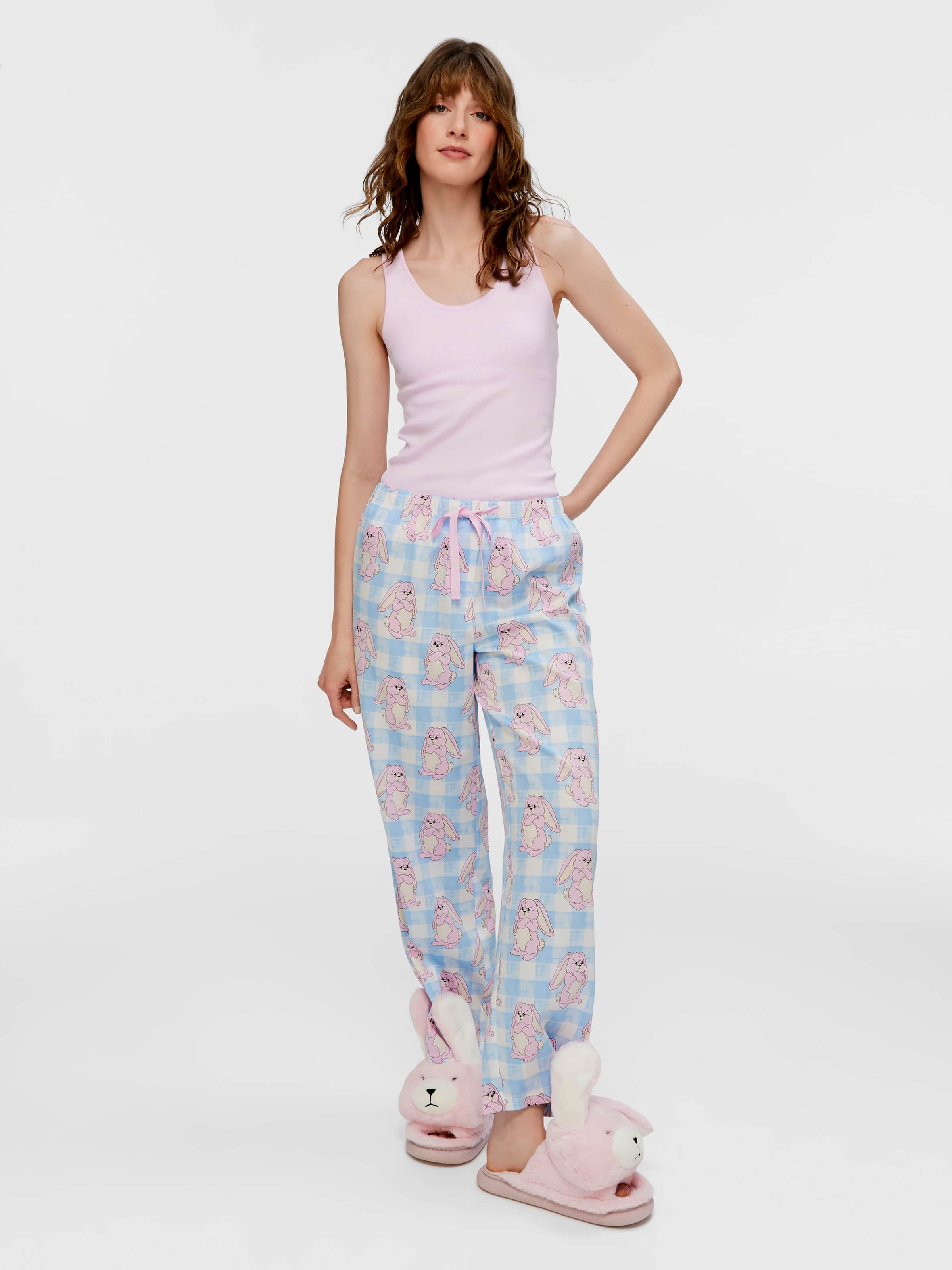 Angry Bunny 100% Cotton Classic Pj Pant