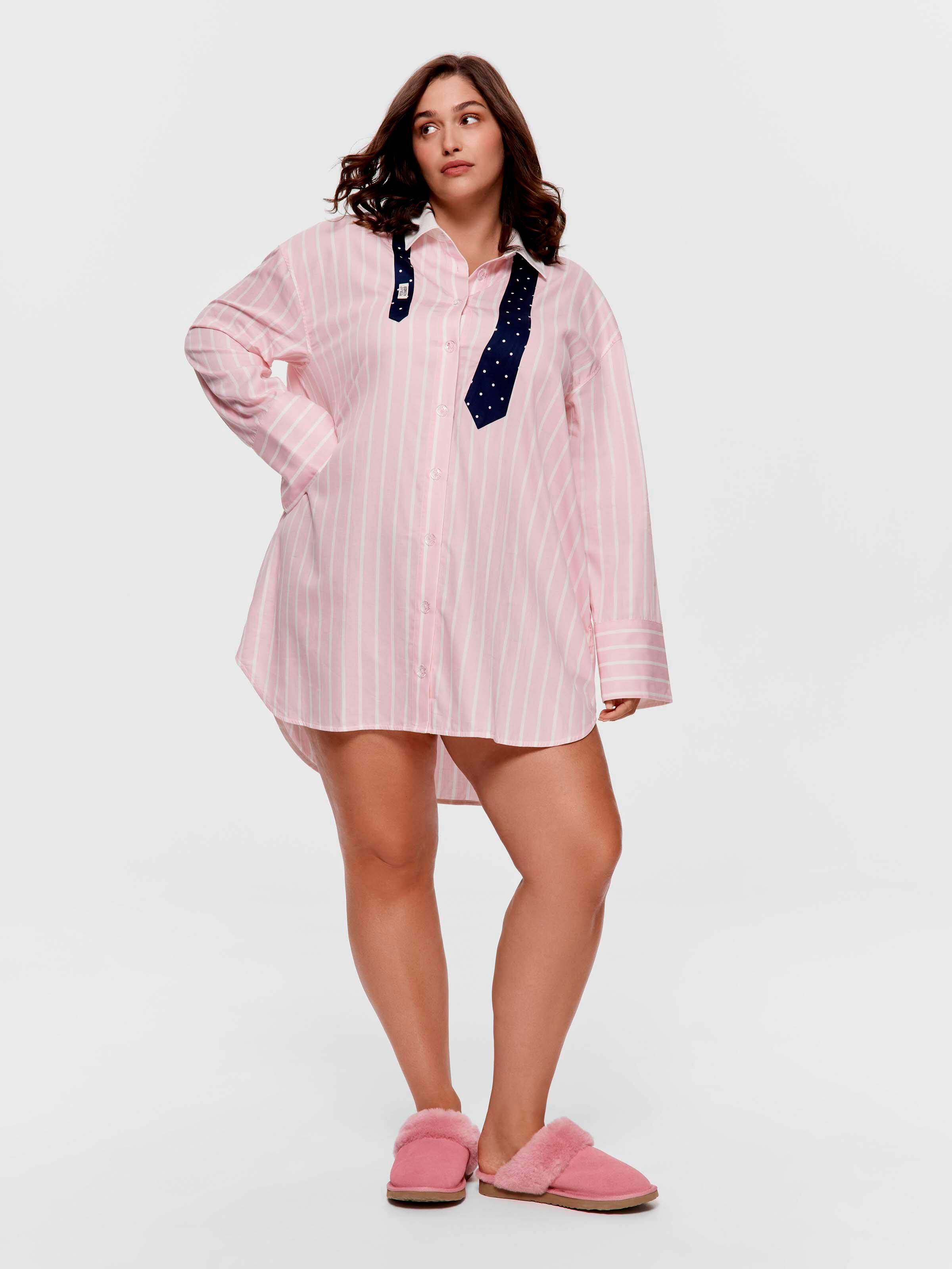 P.A. Plus Out Of Office 100% Cotton Nightshirt