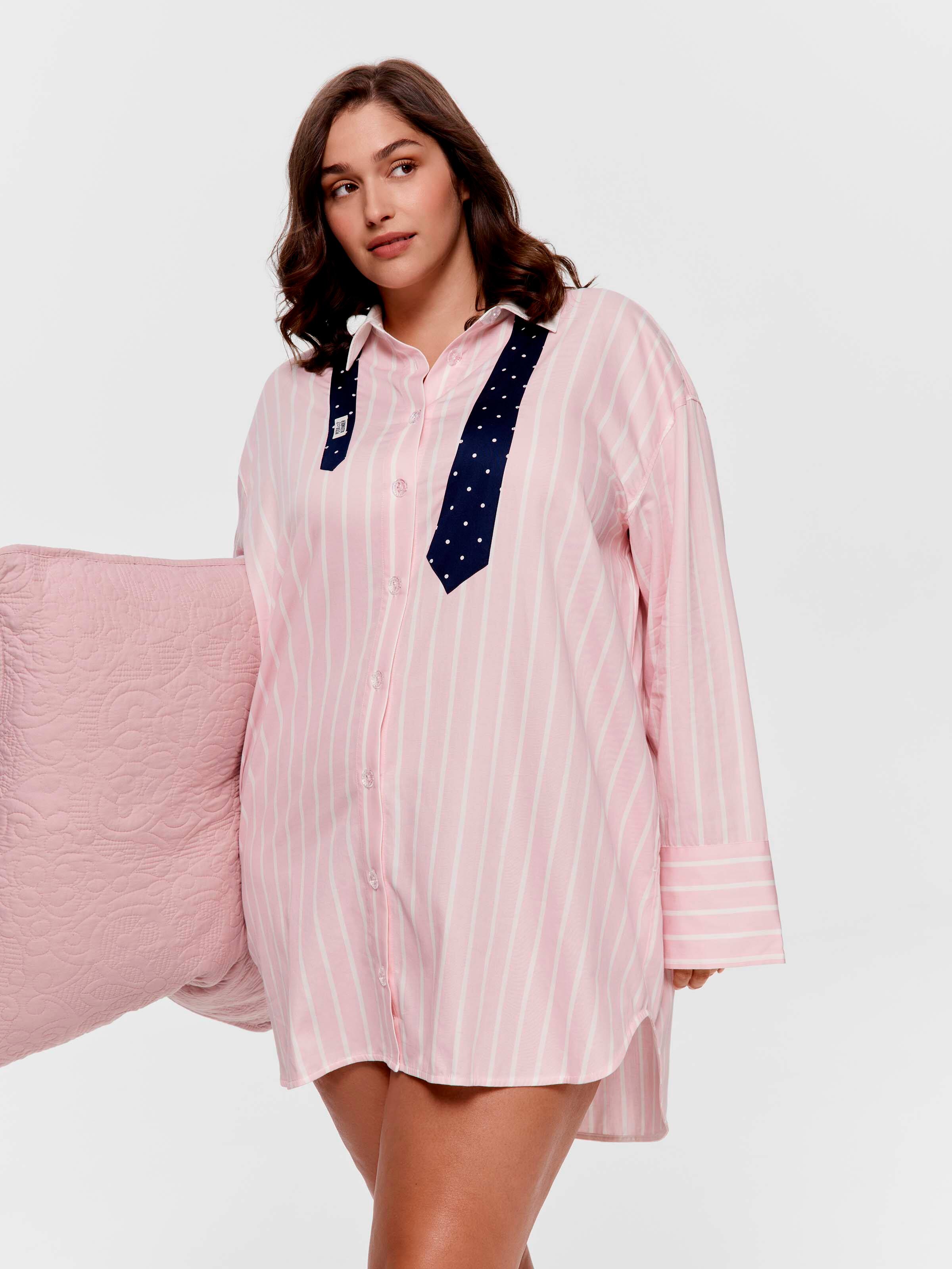 P.A. Plus Out Of Office 100% Cotton Nightshirt