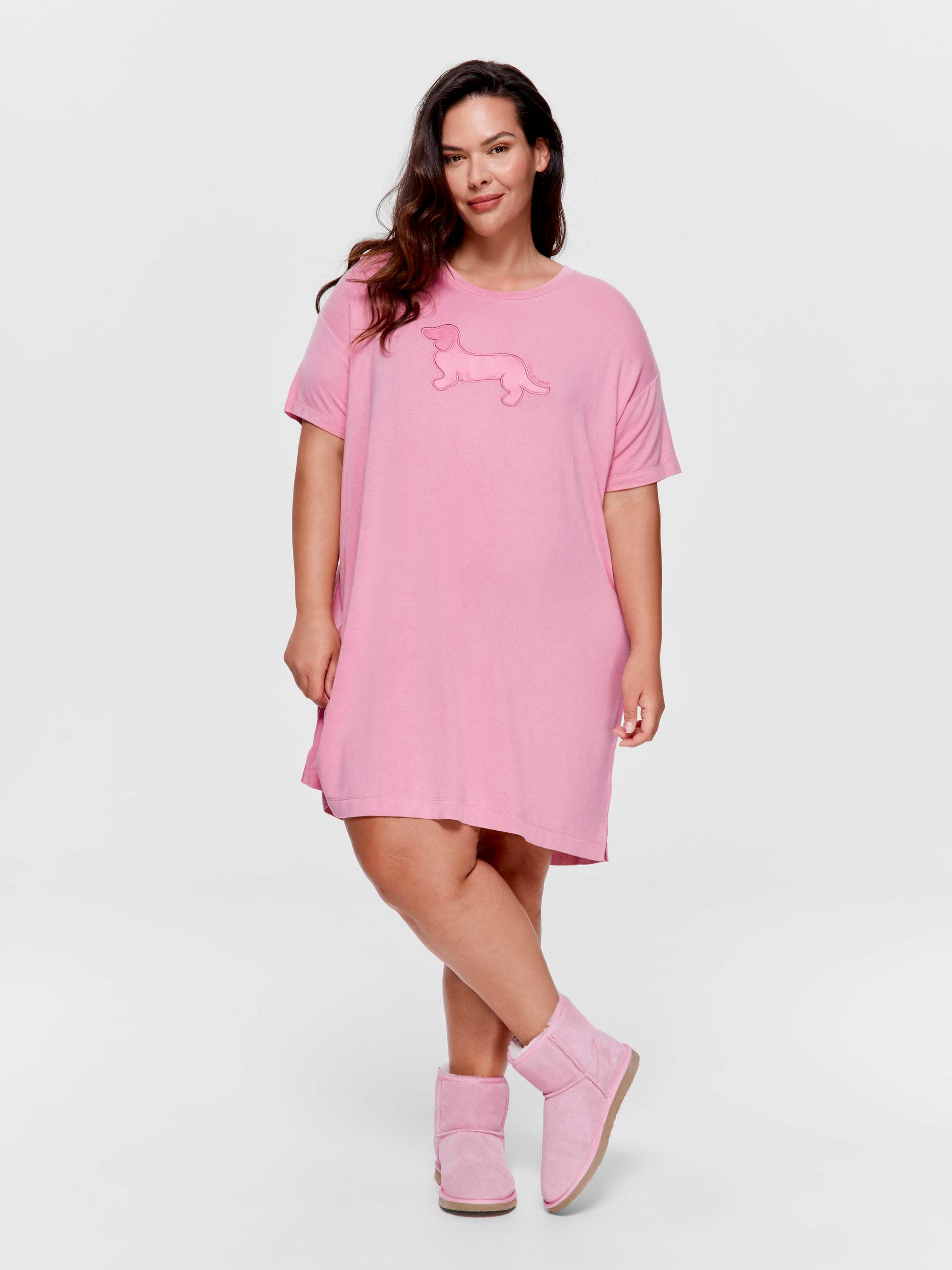 P.A. Plus Applique Penny Boyfriend Sleep Tee