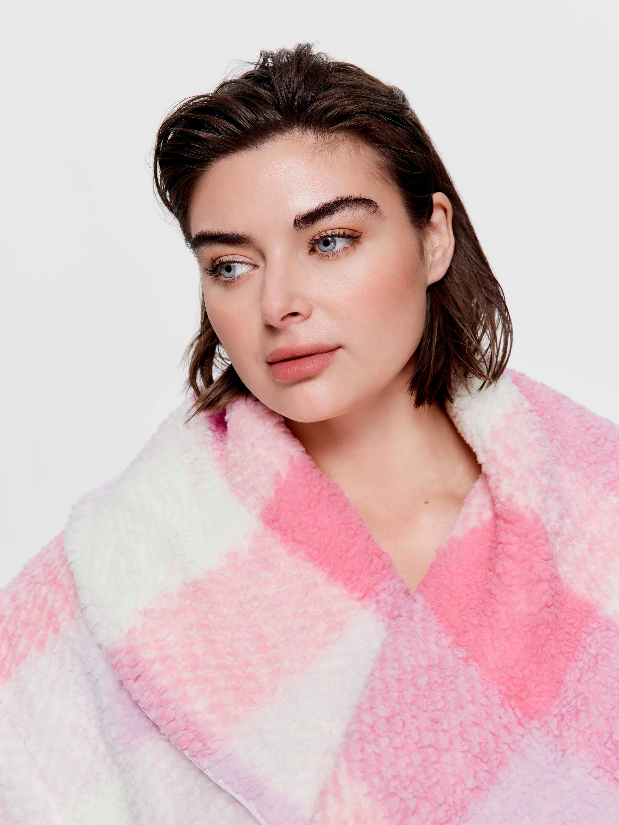 P.A. Plus Buffalo Check Teddy Gown