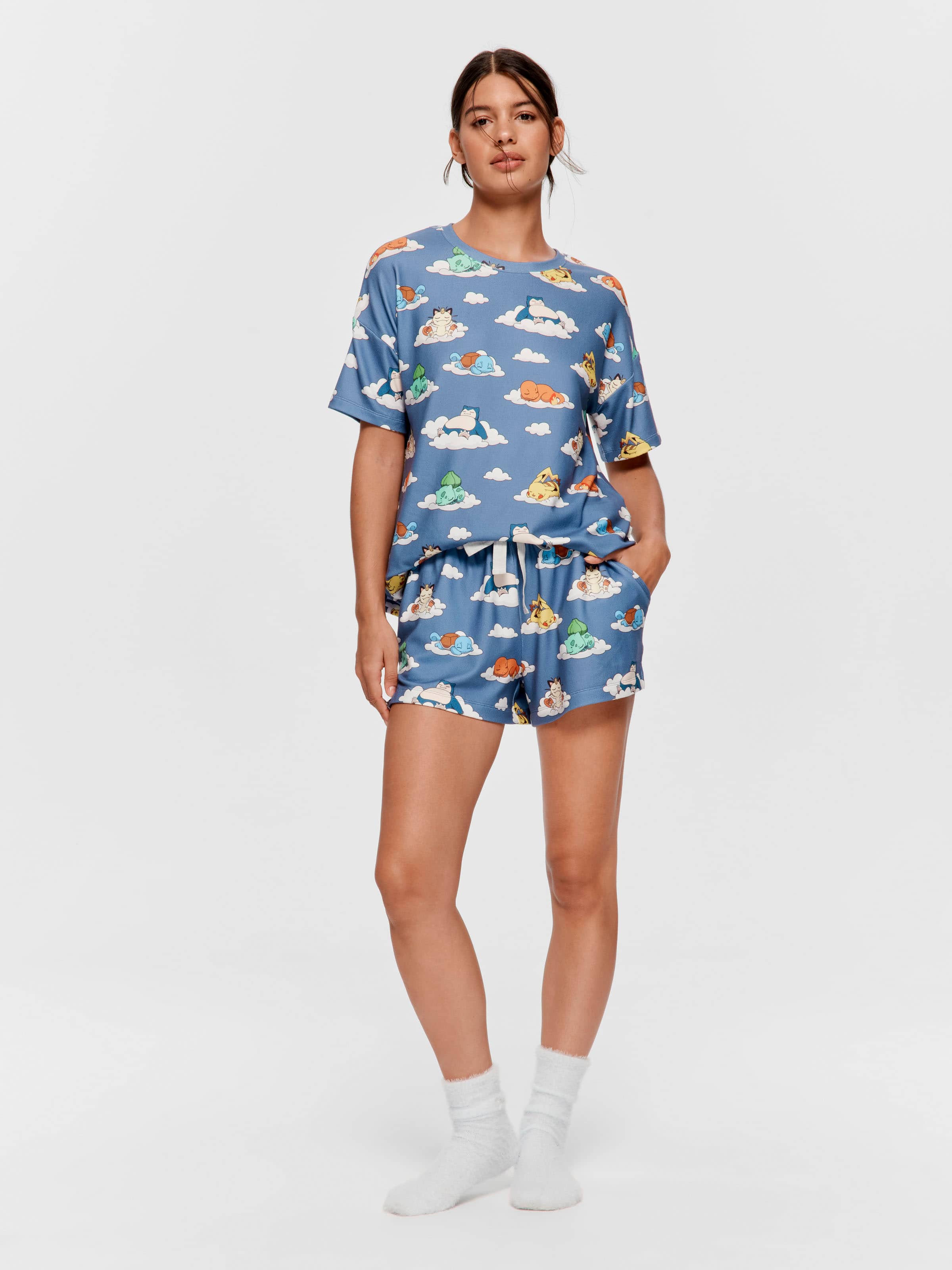 Pokemon Plush Shortie Pj Set