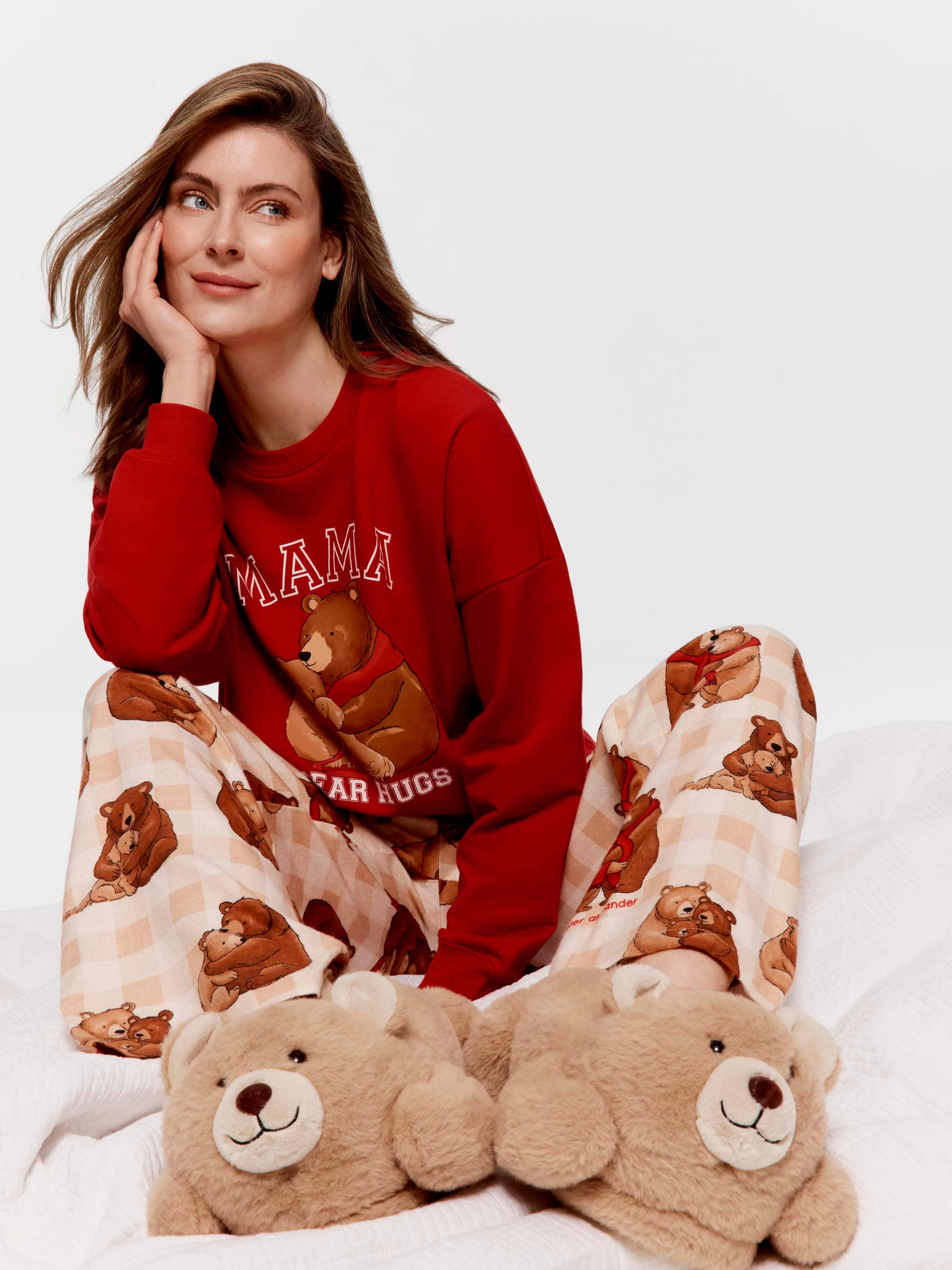 Mama Bear Bamboo Flannelette Classic Pj Pant