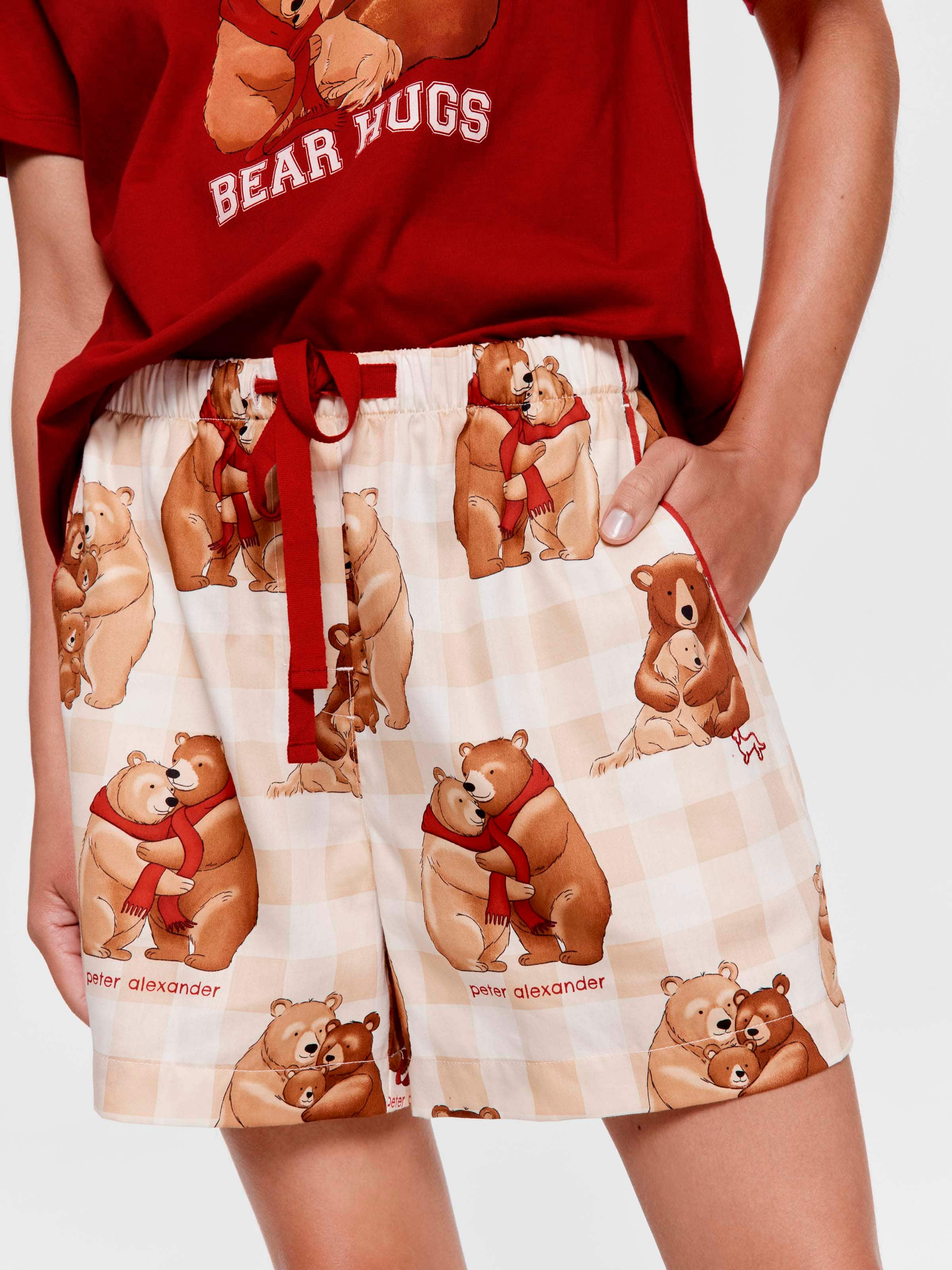 Mama Bear 100% Cotton Relaxed Mid Short