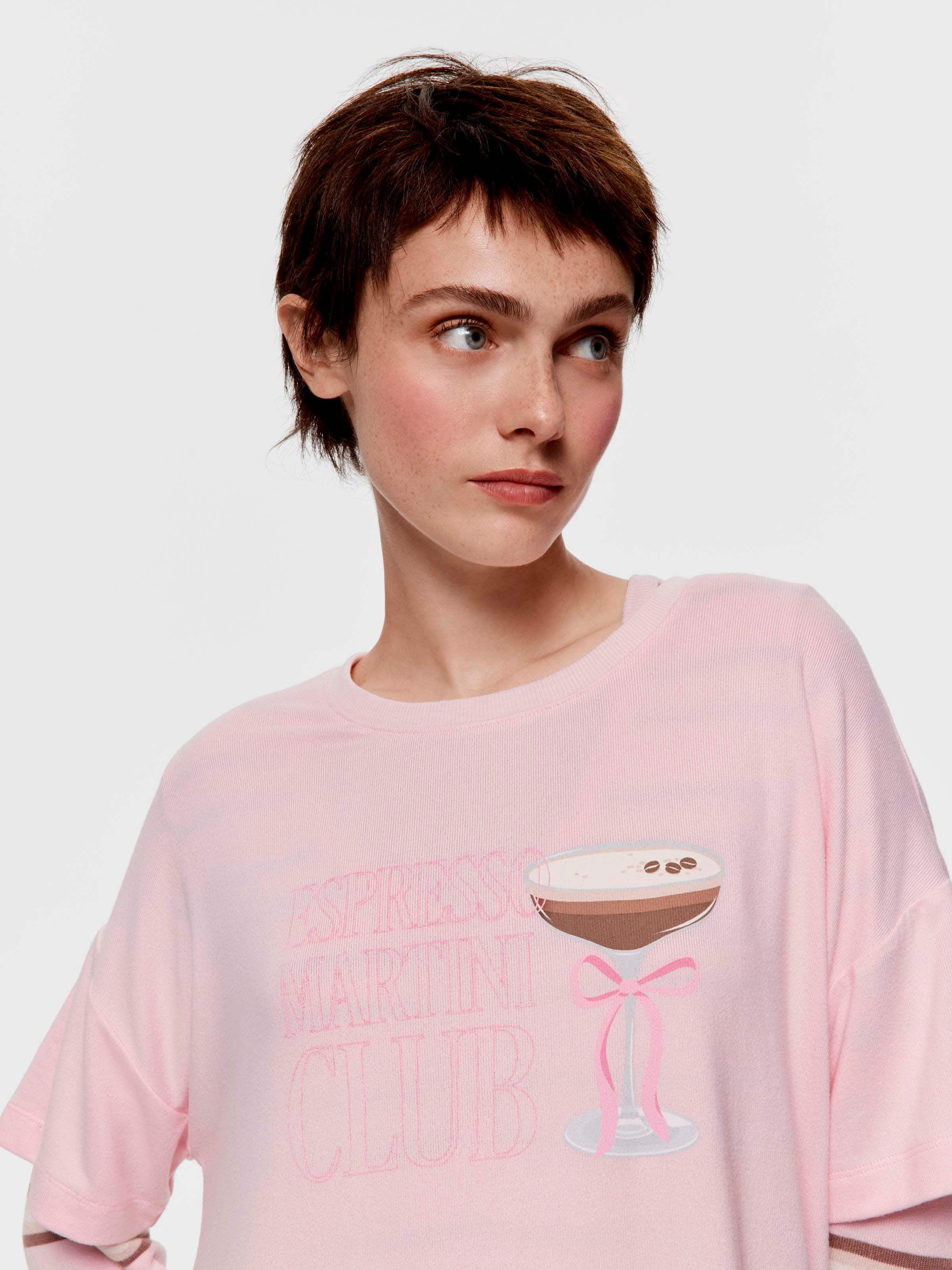 Espresso Martini Plush Oversized Tee