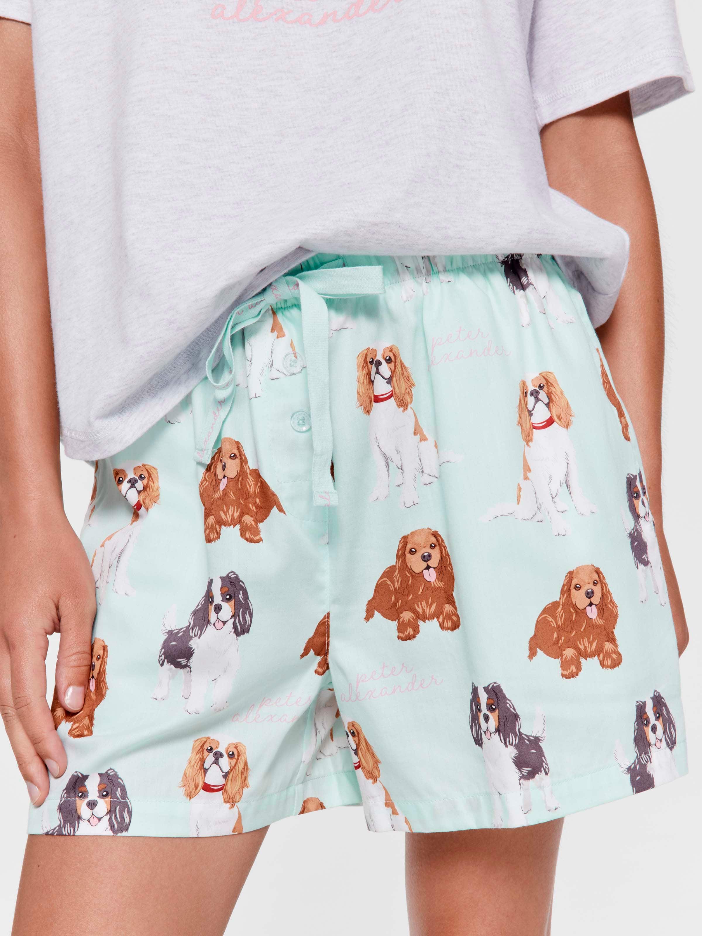 King Charles Cavalier 100% Cotton Mid Short