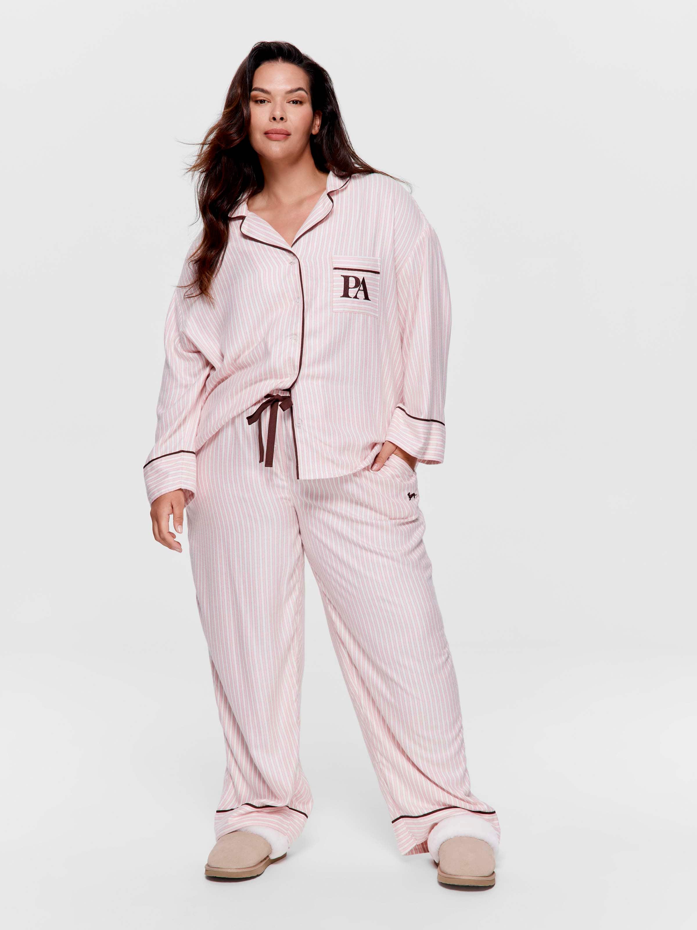 P.A. Plus Candy Stripe Classic Pj Pant