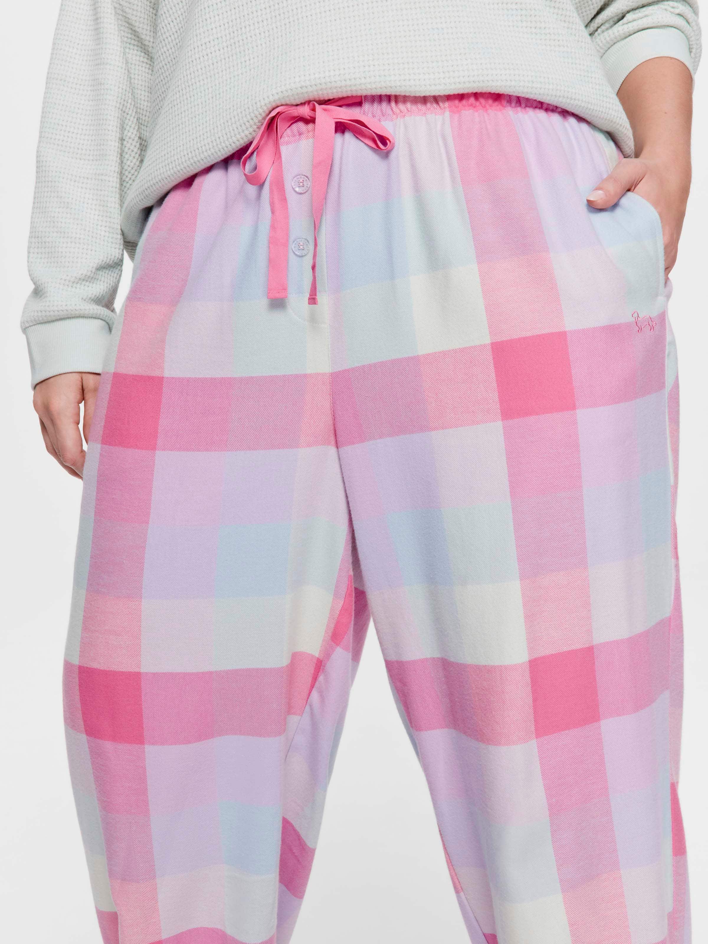 P.A. Plus Buffalo Check 100% Cotton Flannelette Classic Pj Pant