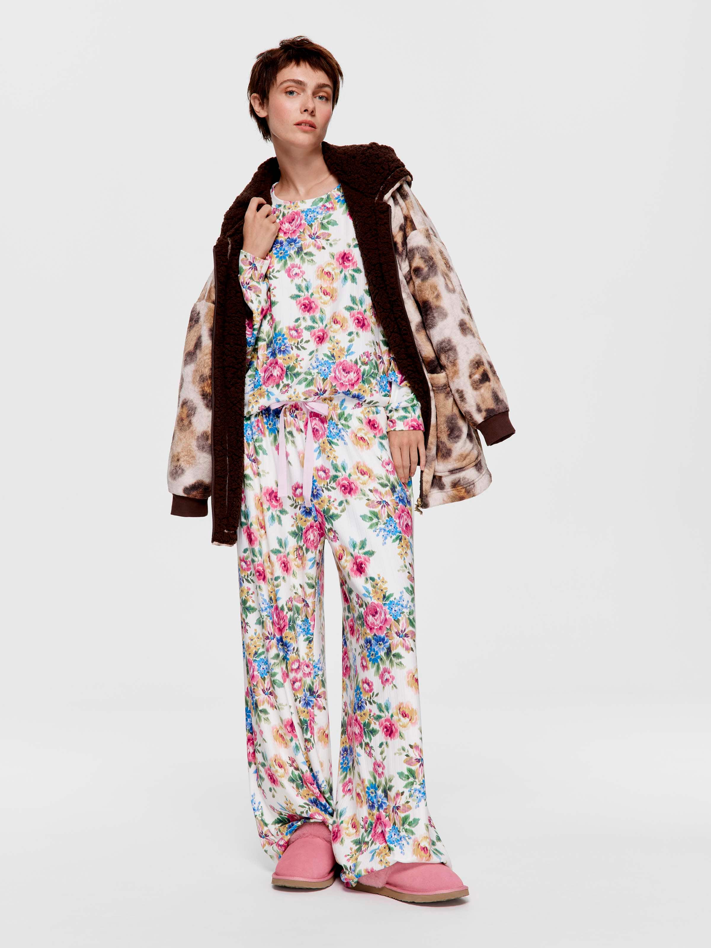 Wallpaper Plush Straight Leg Pj Pant