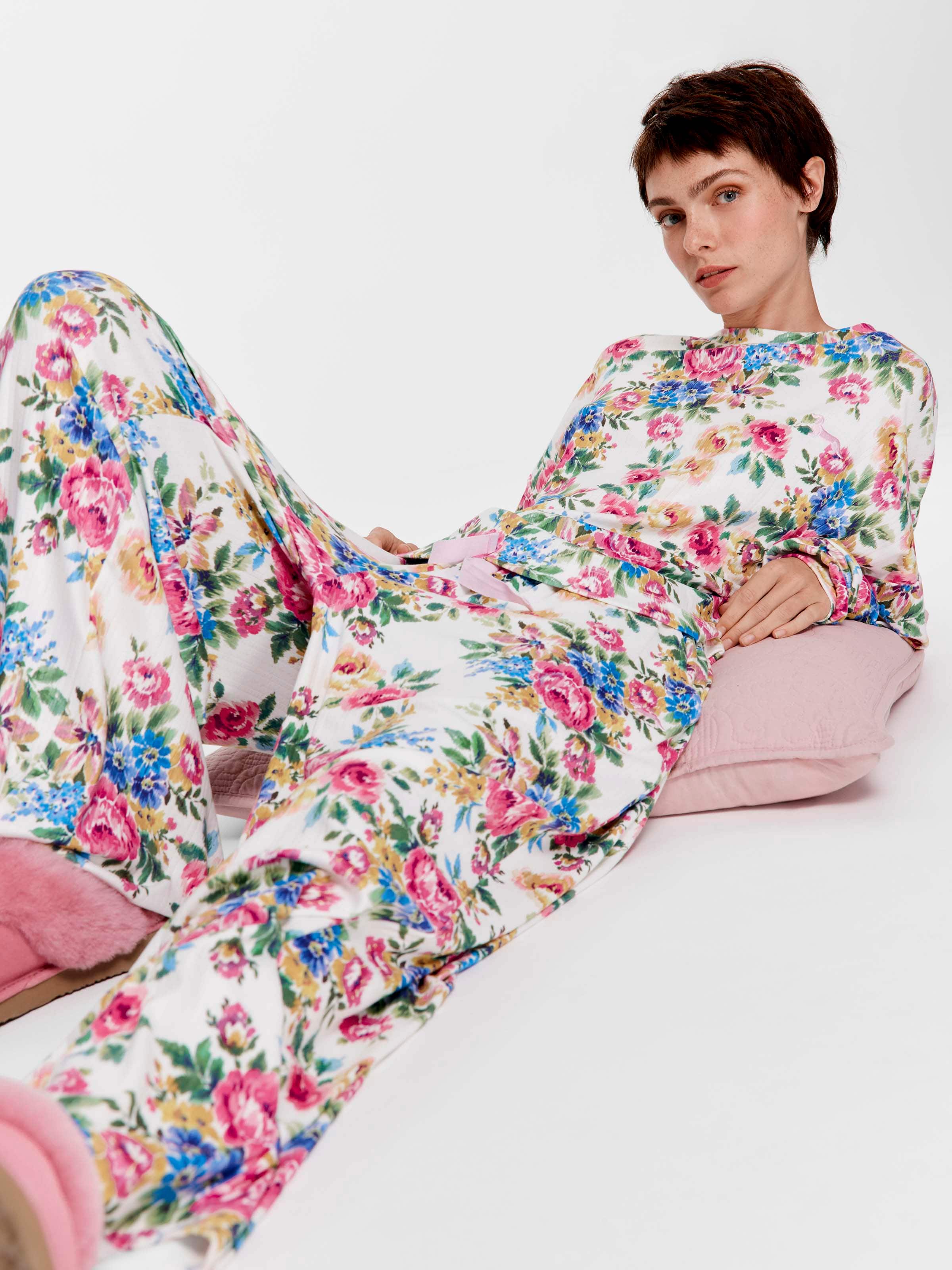 Wallpaper Plush Straight Leg Pj Pant