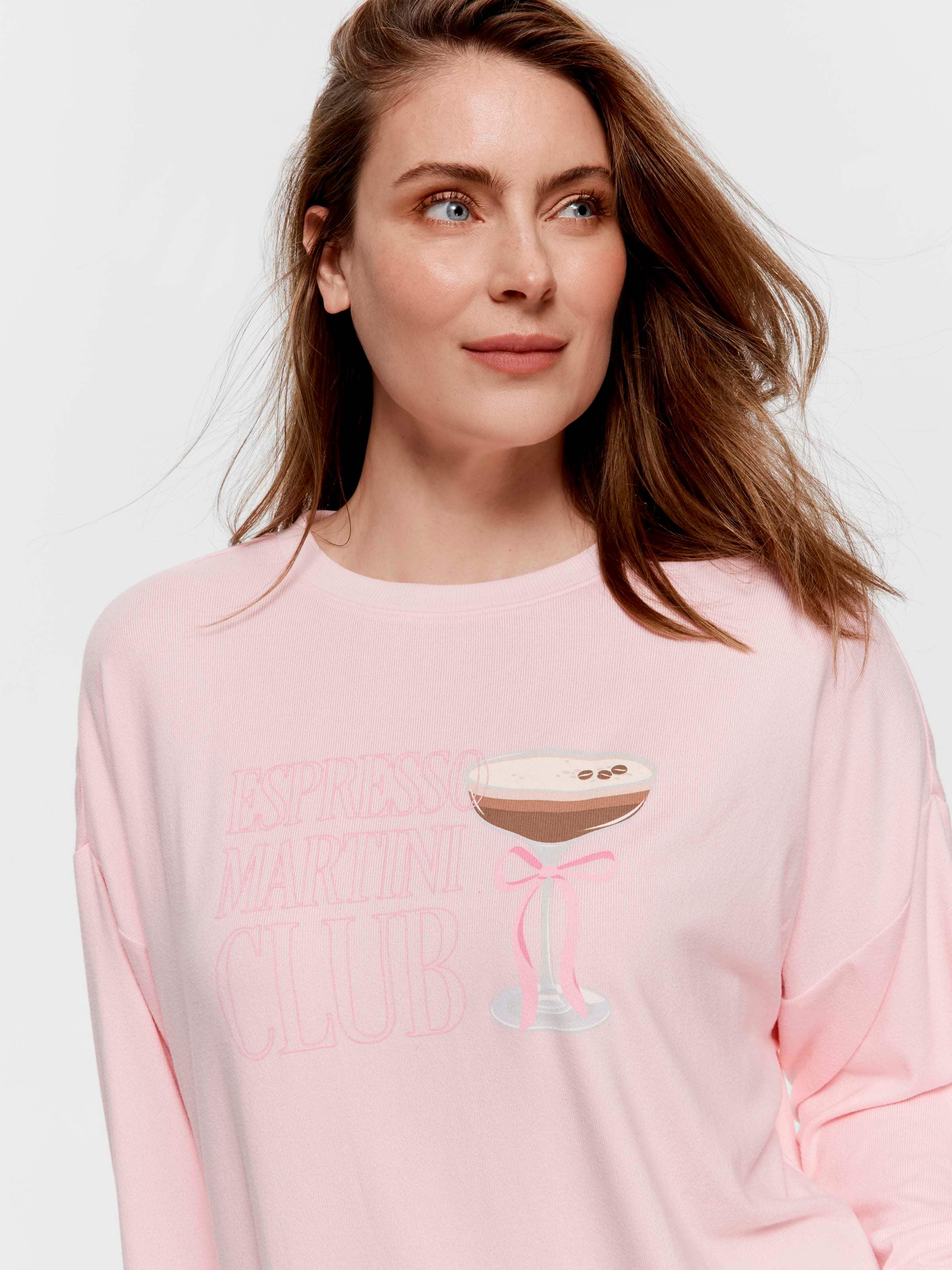 Espresso Martini Plush Sweater