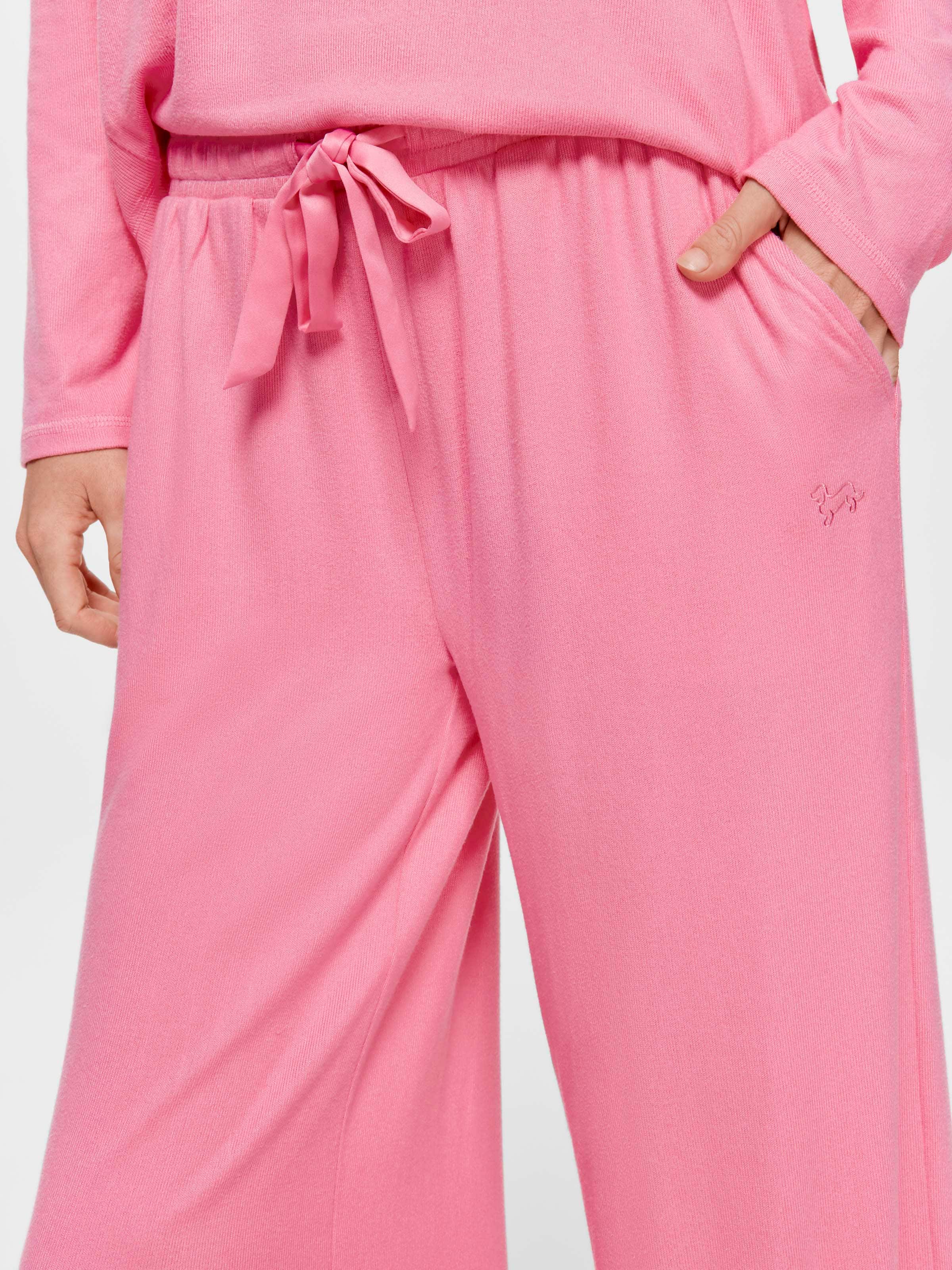 Pink Lemonade Plush Straight Leg Pj Pant