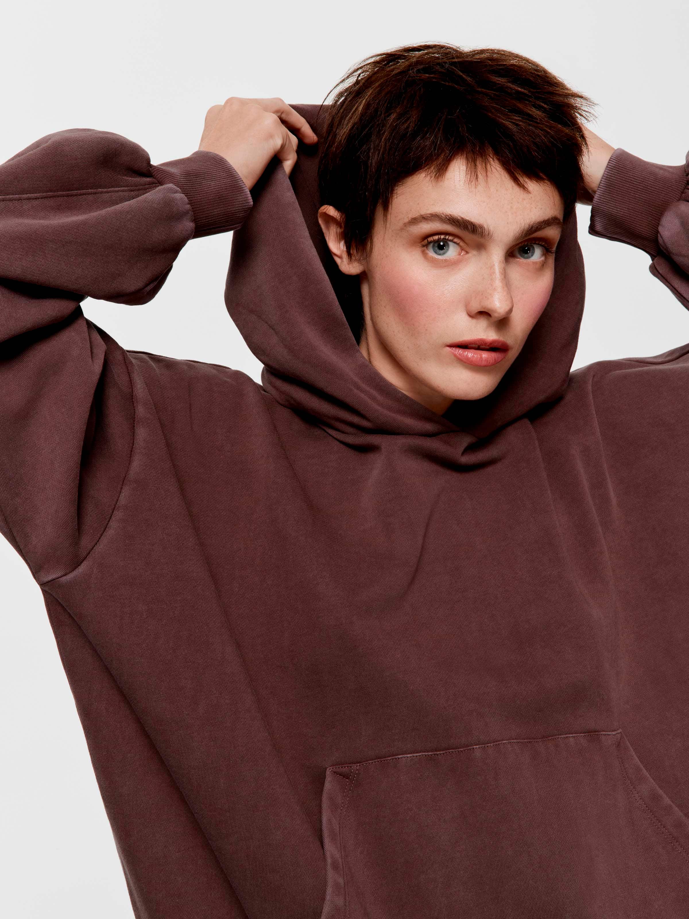 Chocolate Fleece Hoodie