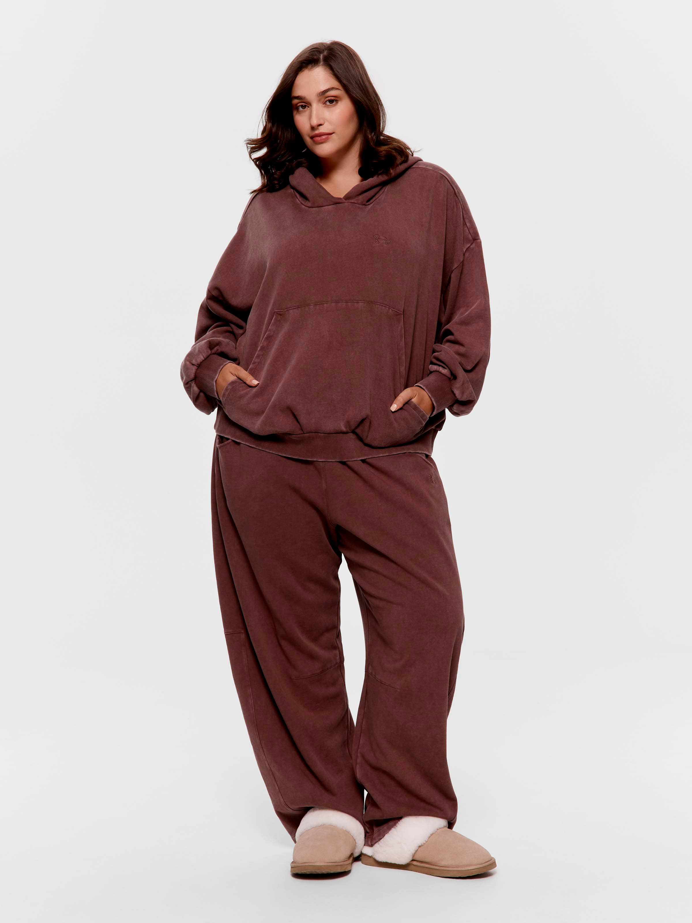 P.A. Plus Chocolate Fleece Hoodie