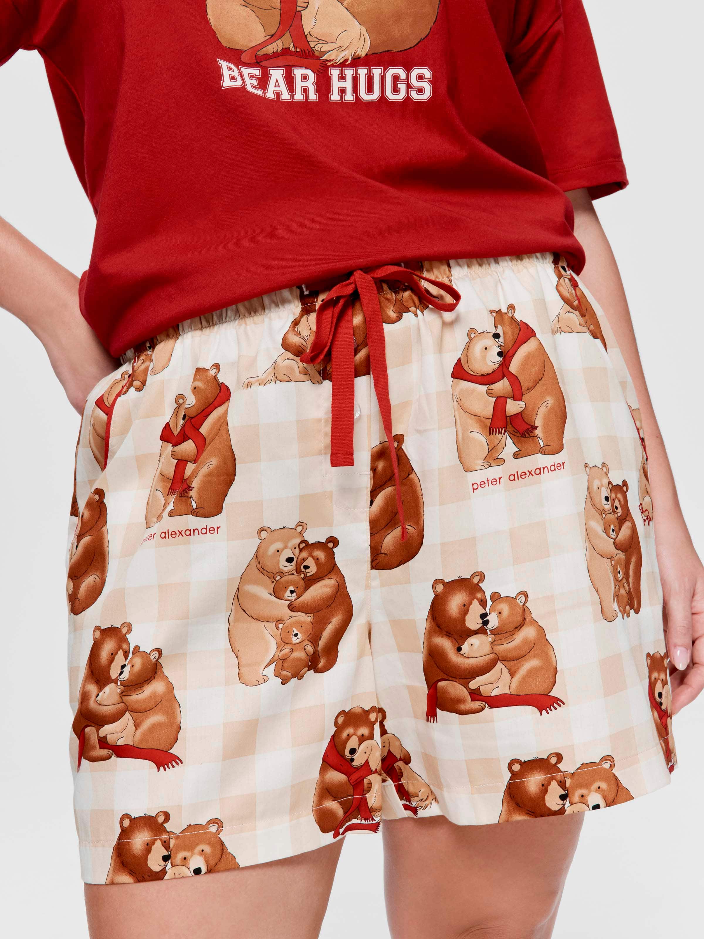 P.A. Plus Mama Bear 100% Cotton Relaxed Mid Short
