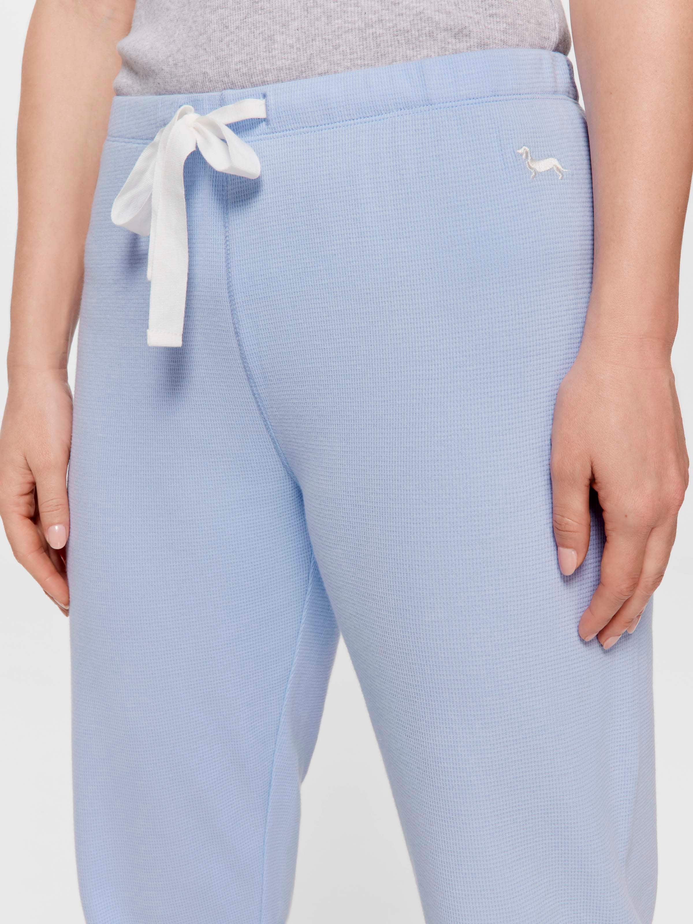 Cornflower Waffle Easy Pj Pant