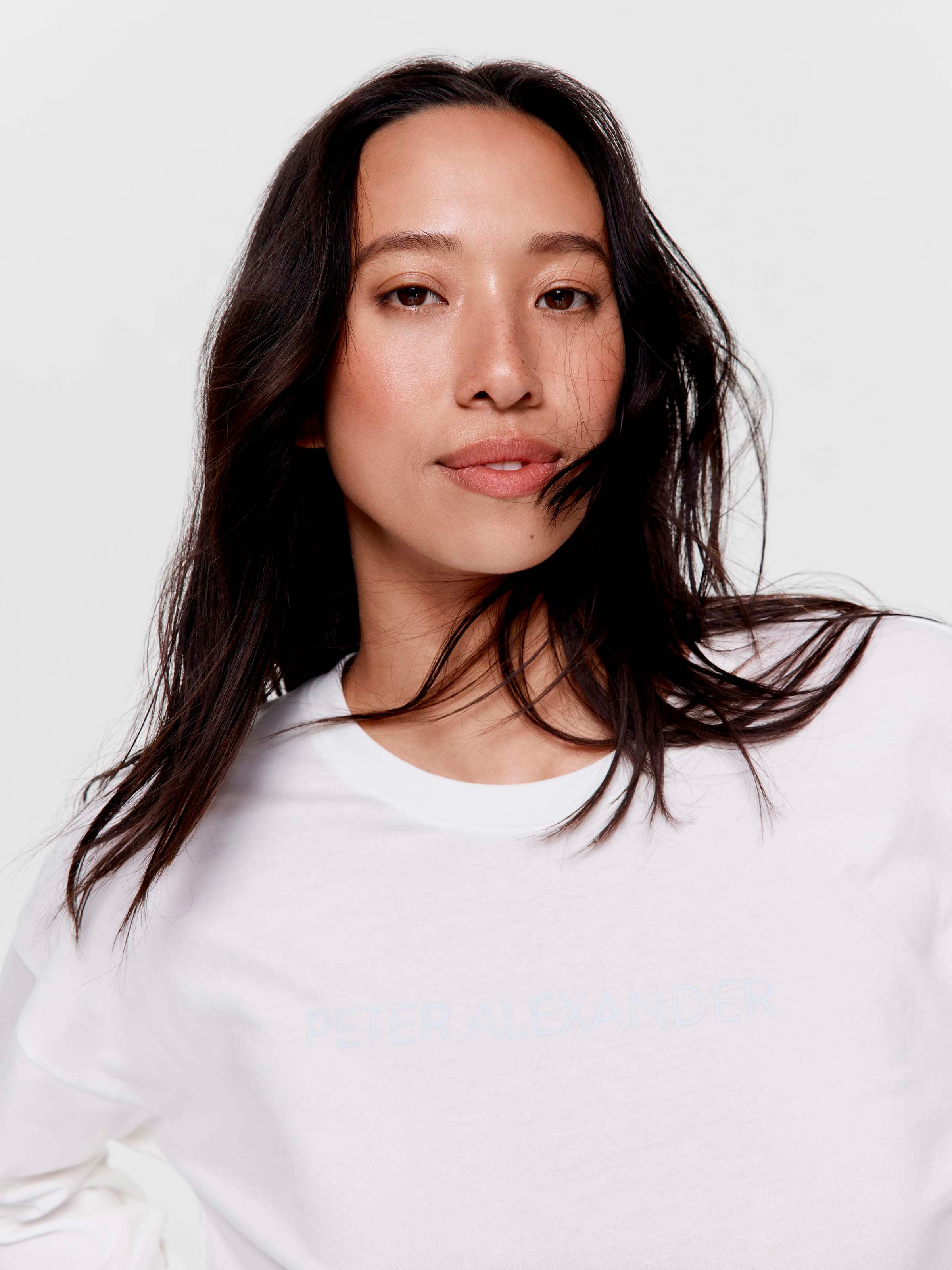 Almost Gone Cream 100% Cotton Long Sleeve Top