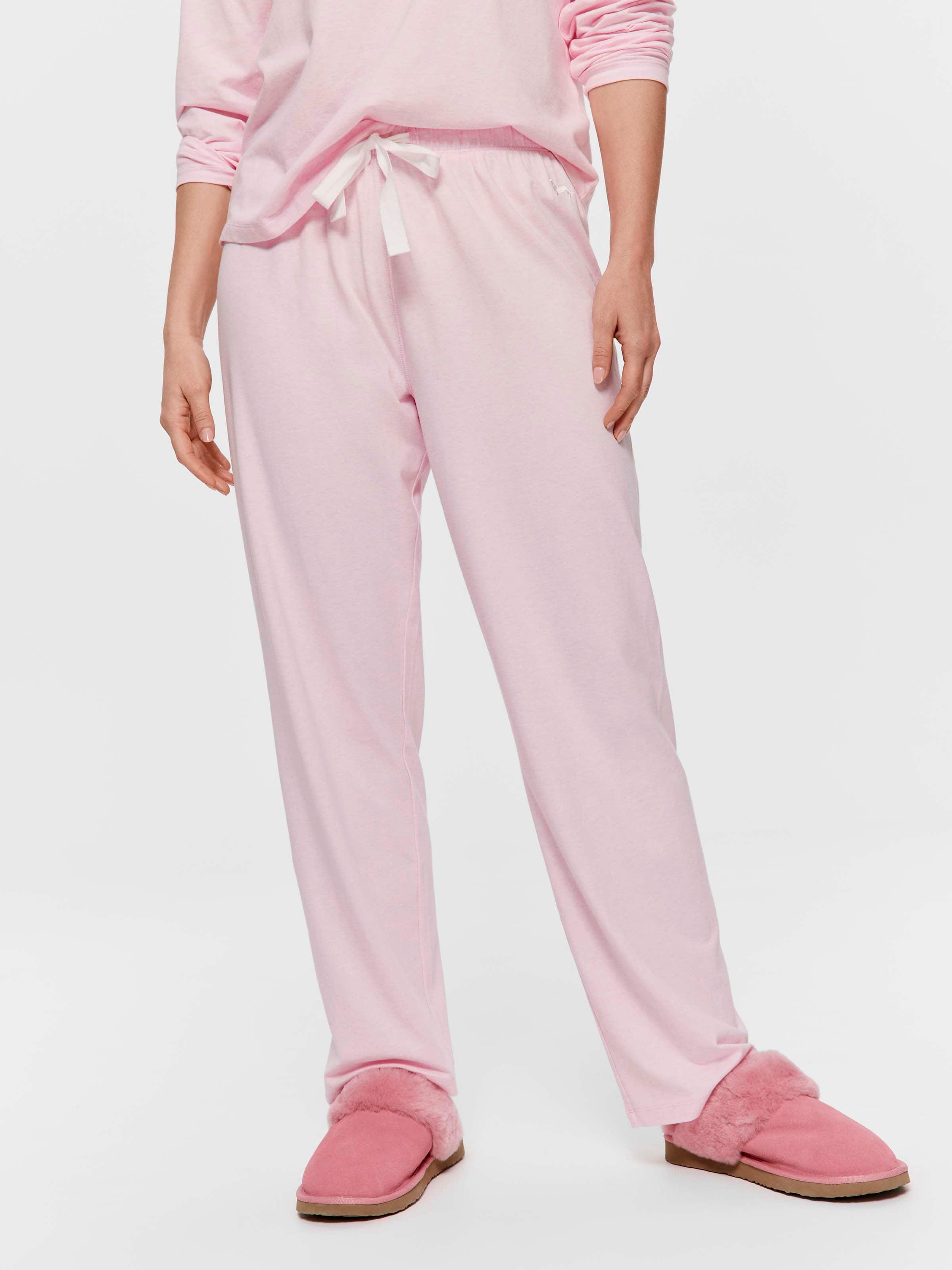 Pink Marle Tapered Pj Pant