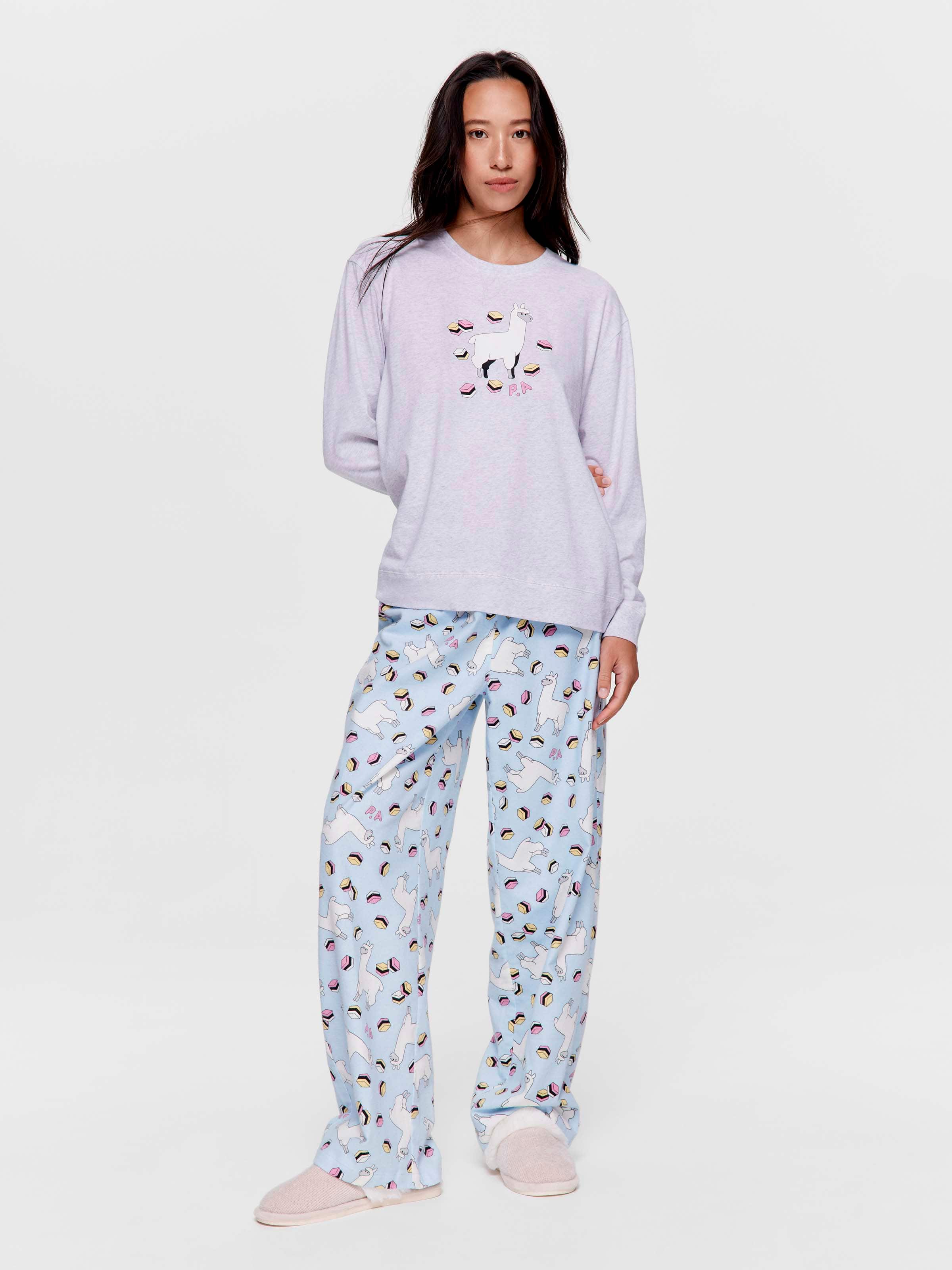 Liquorice Llama 100% Cotton Sweater