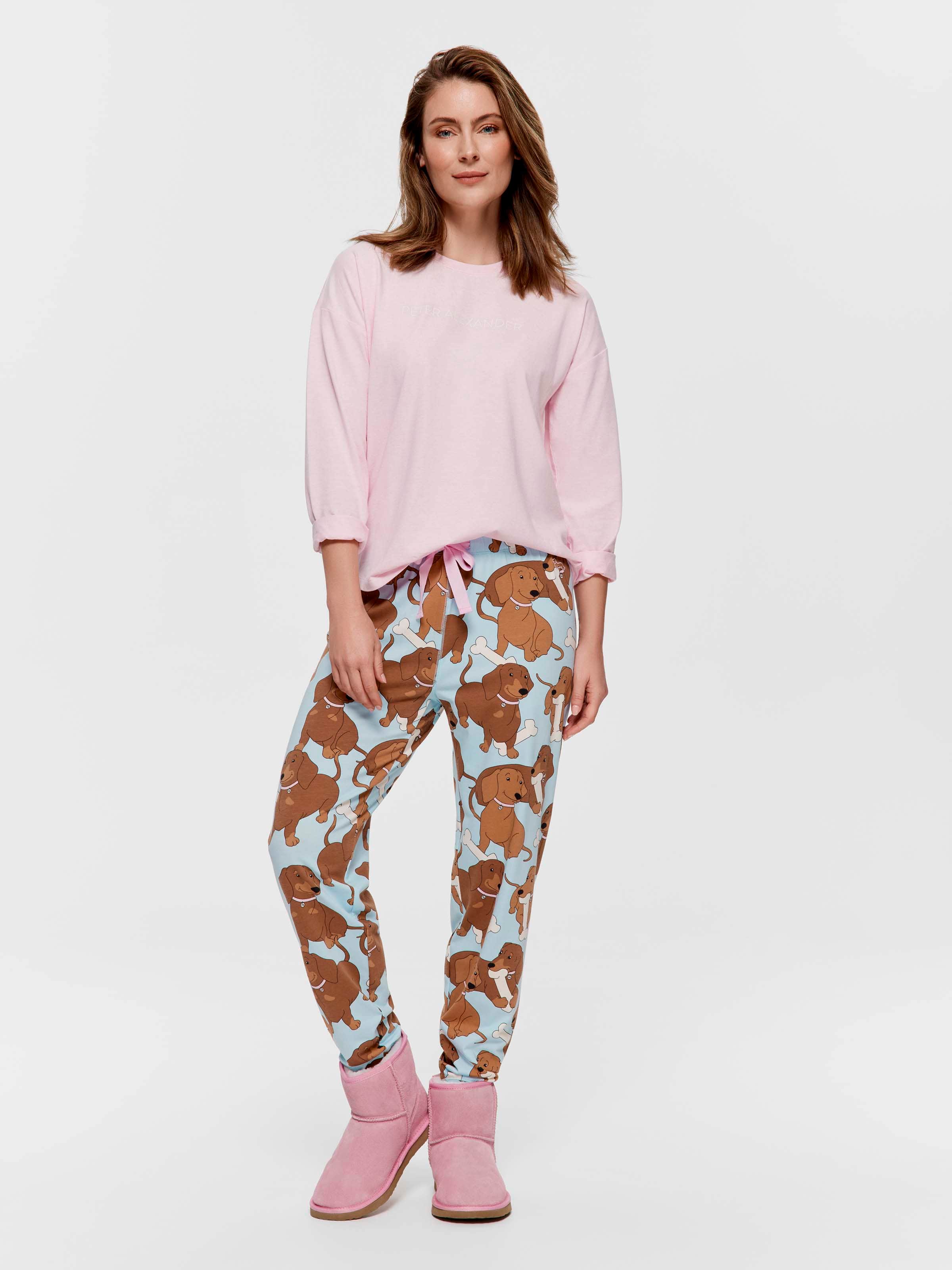 Blue Dachshund Easy Pj Pant