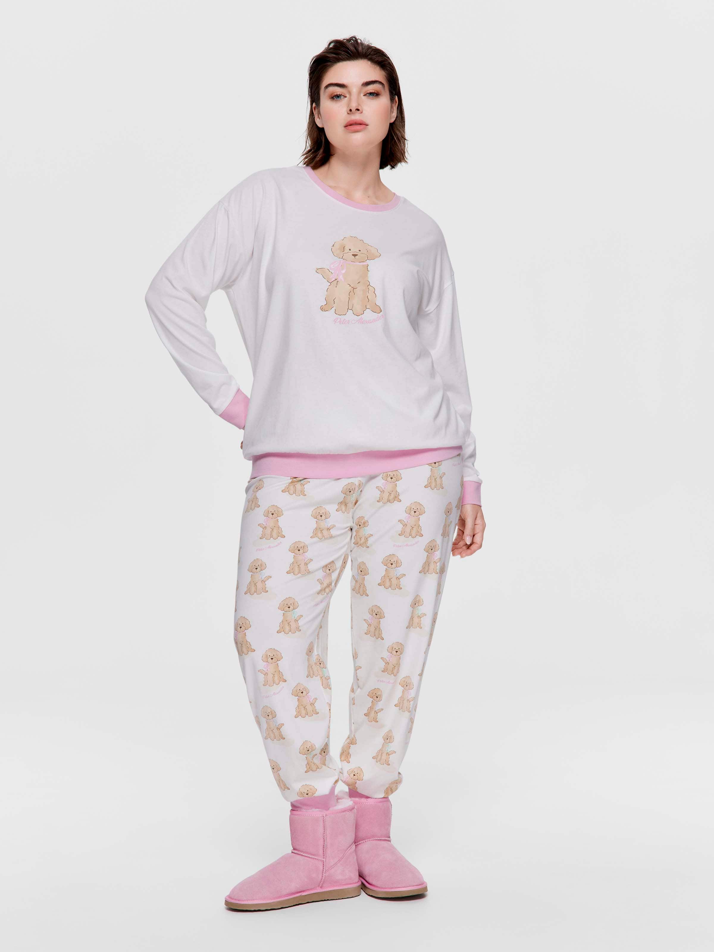 P.A. Plus Cavoodle Bow 100% Cotton Sweater